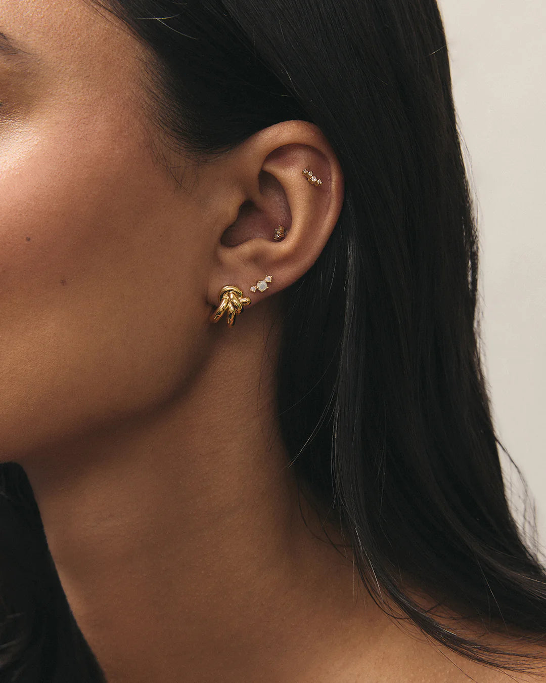 Freya Hoops - Gold - Roma Gift & Gourmet