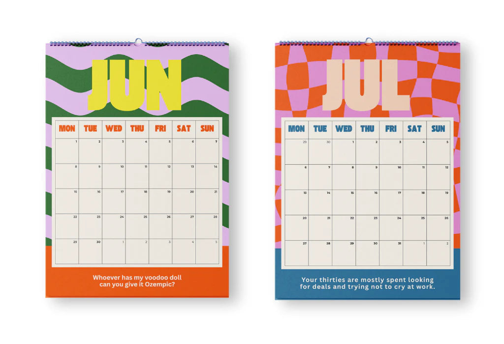 2026 Calendar (Spiral 21cm x 29.7cm)