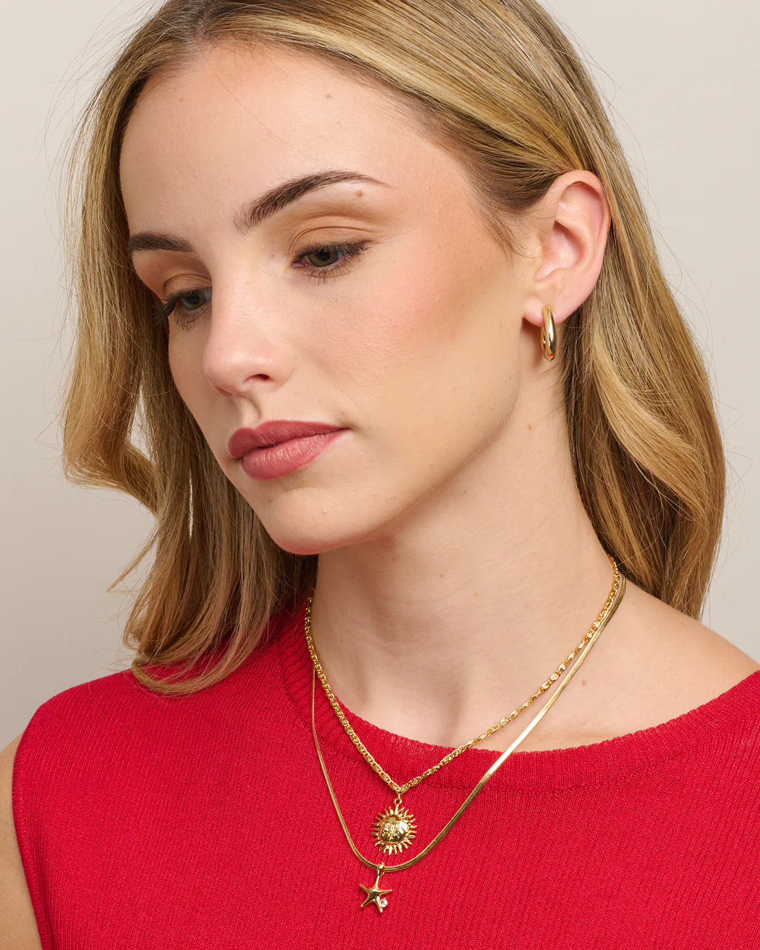 Renata Hoops - Gold - Roma Gift & Gourmet