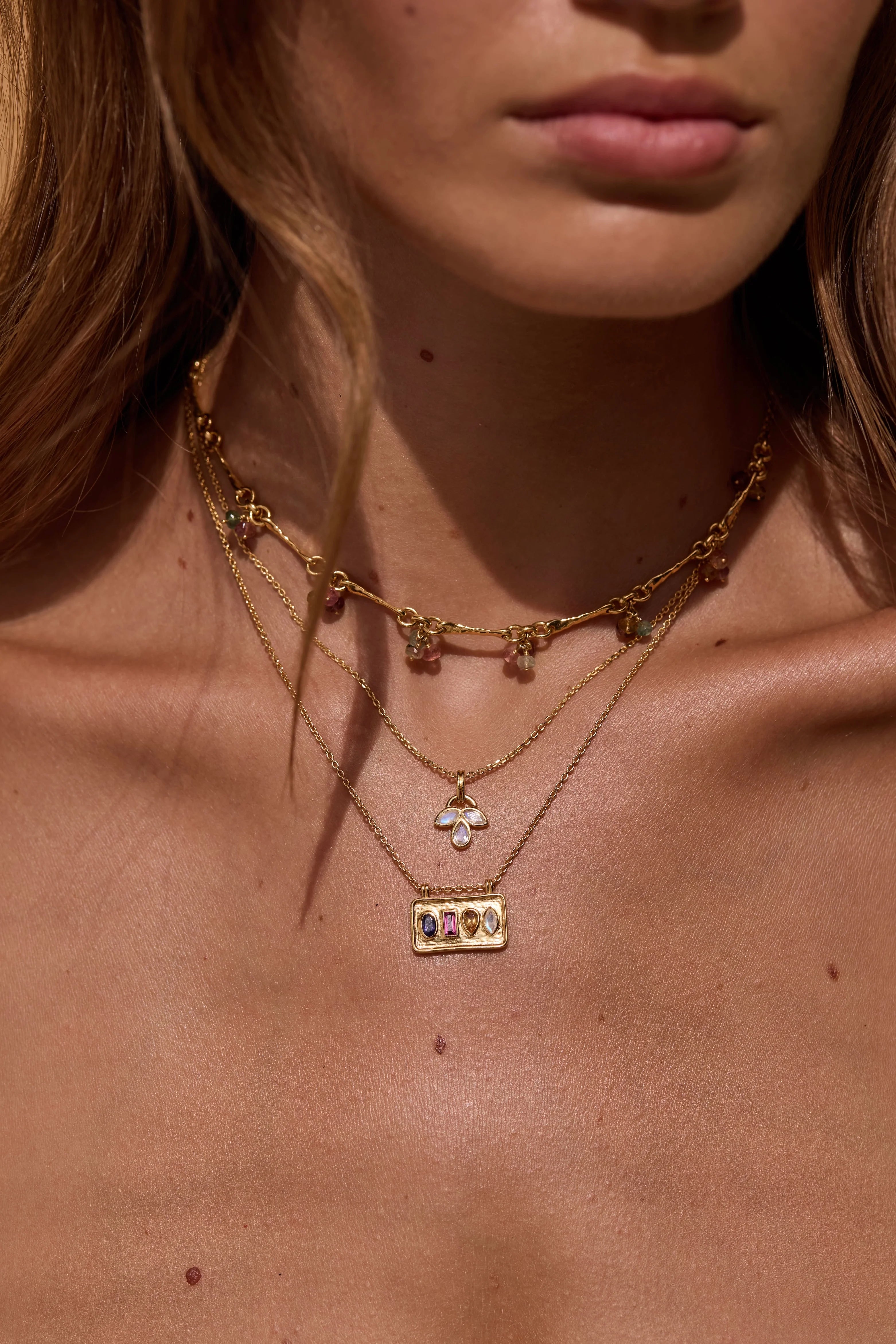 The Amulet Gold Necklace