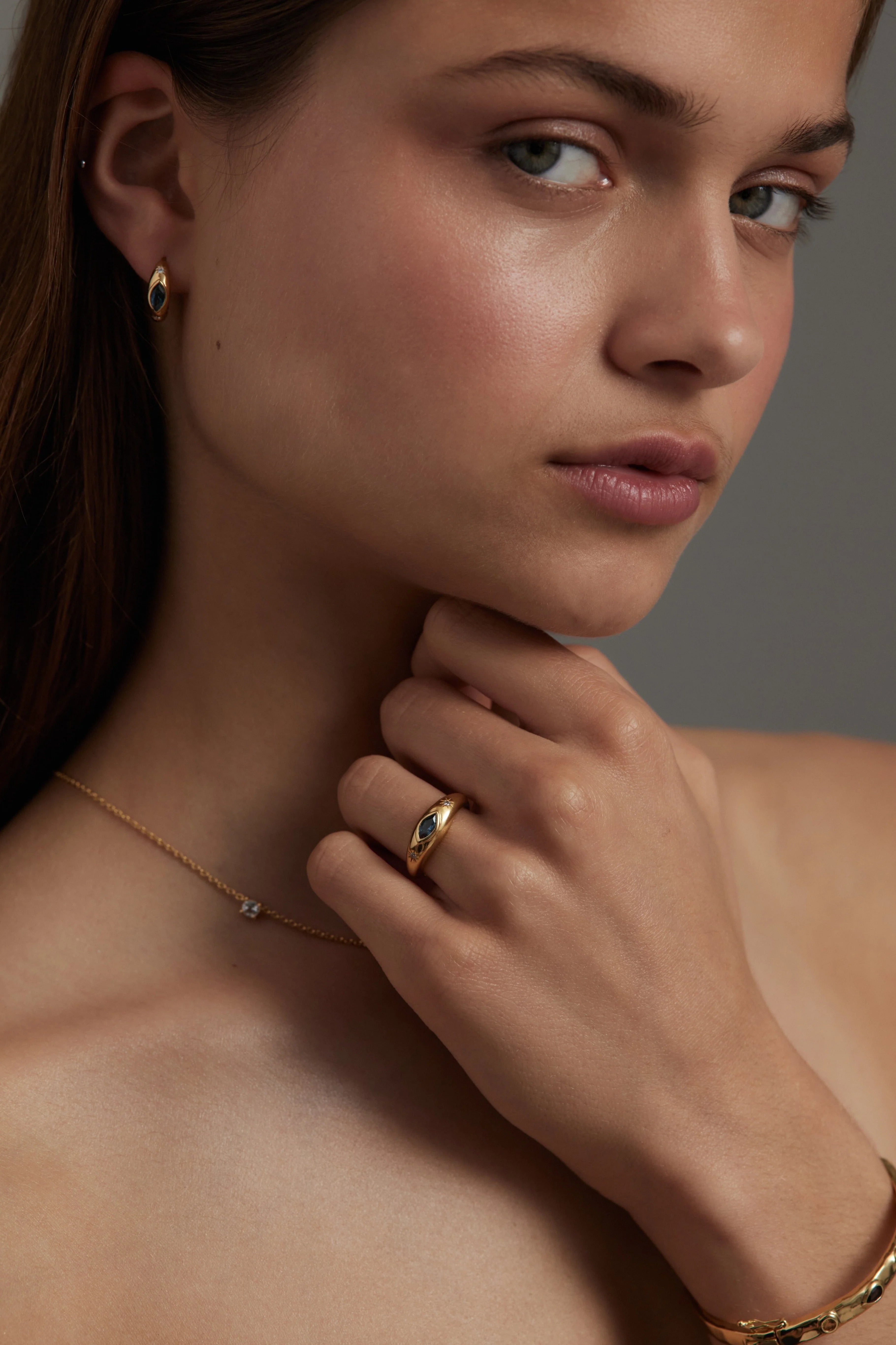 Asteria Topaz Ring