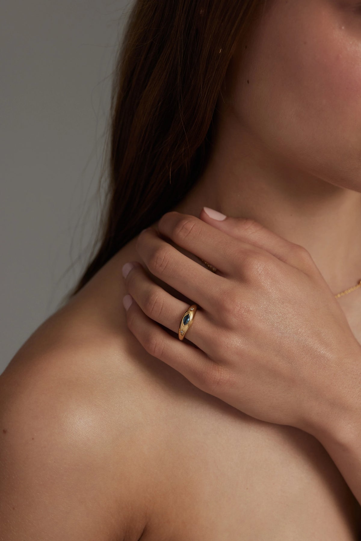 Asteria Topaz Ring