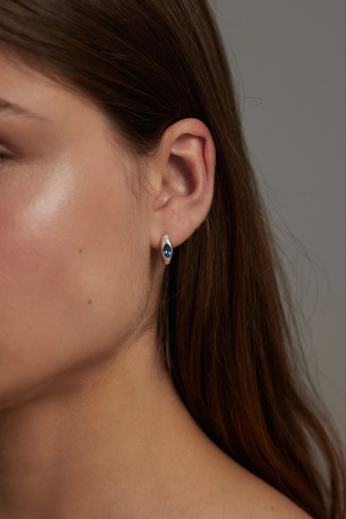 Asteria Topaz Hoops