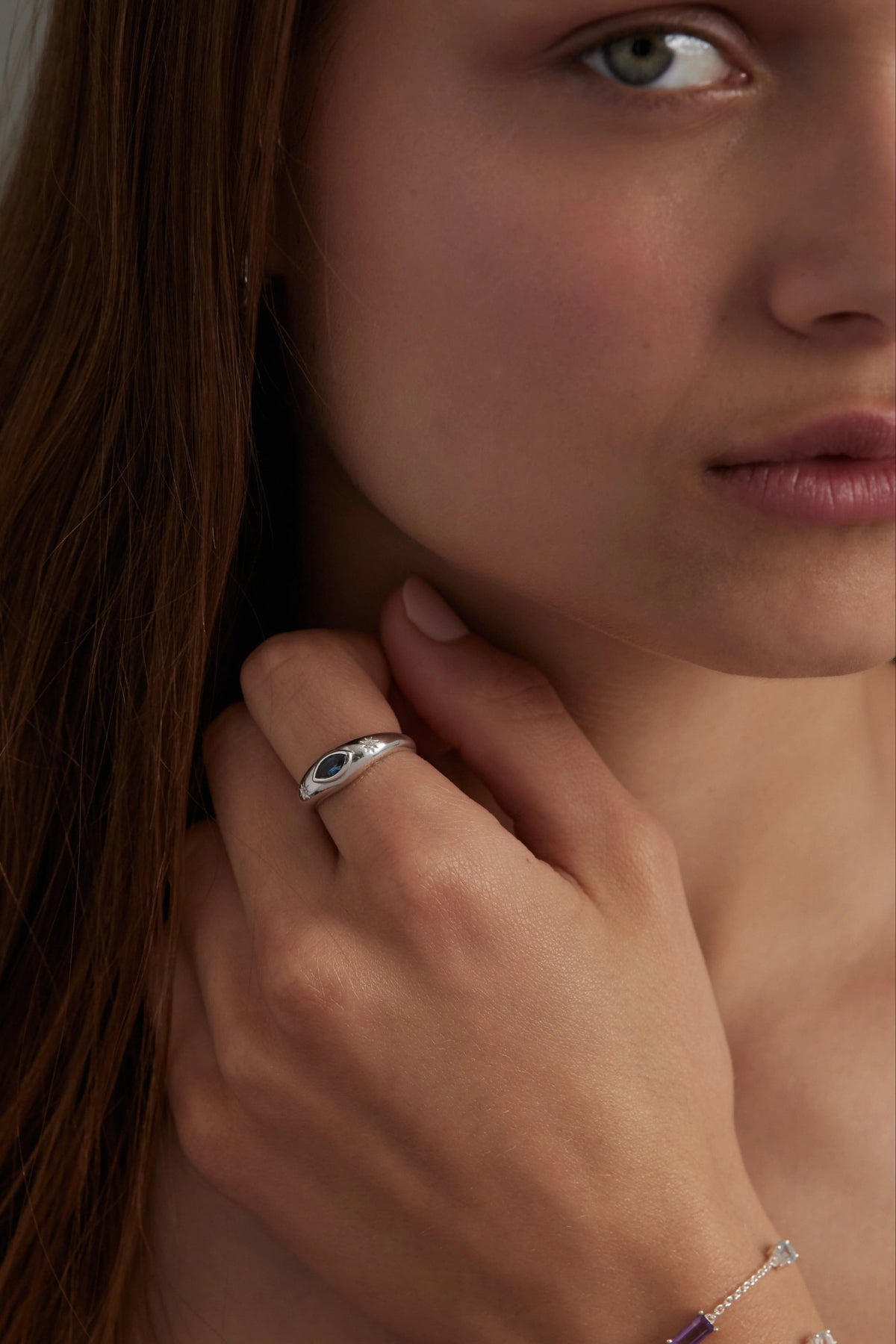 Asteria Topaz Ring