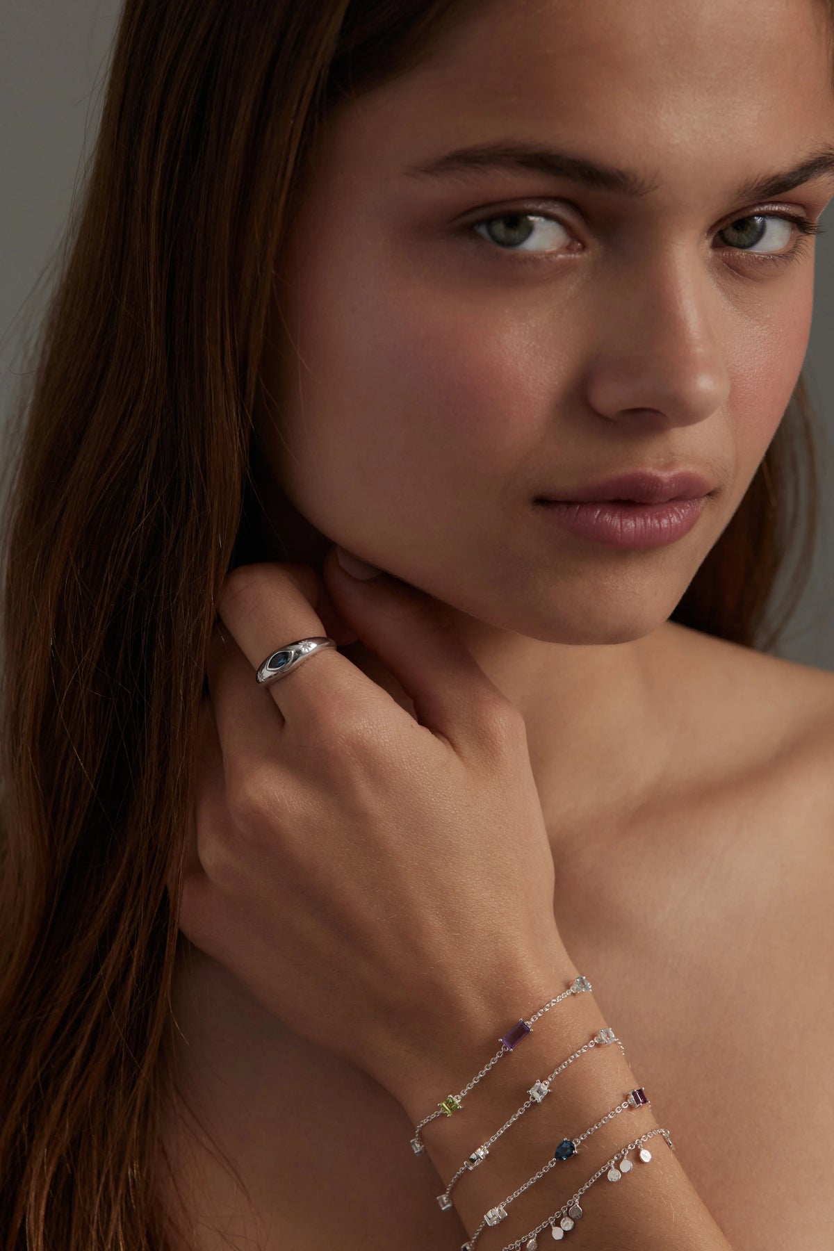 Asteria Topaz Ring