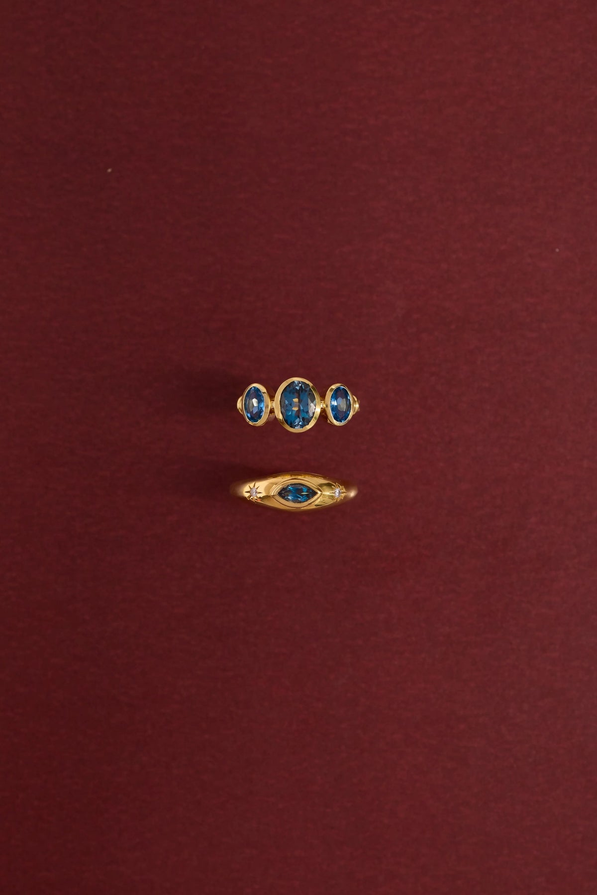 Asteria Topaz Ring
