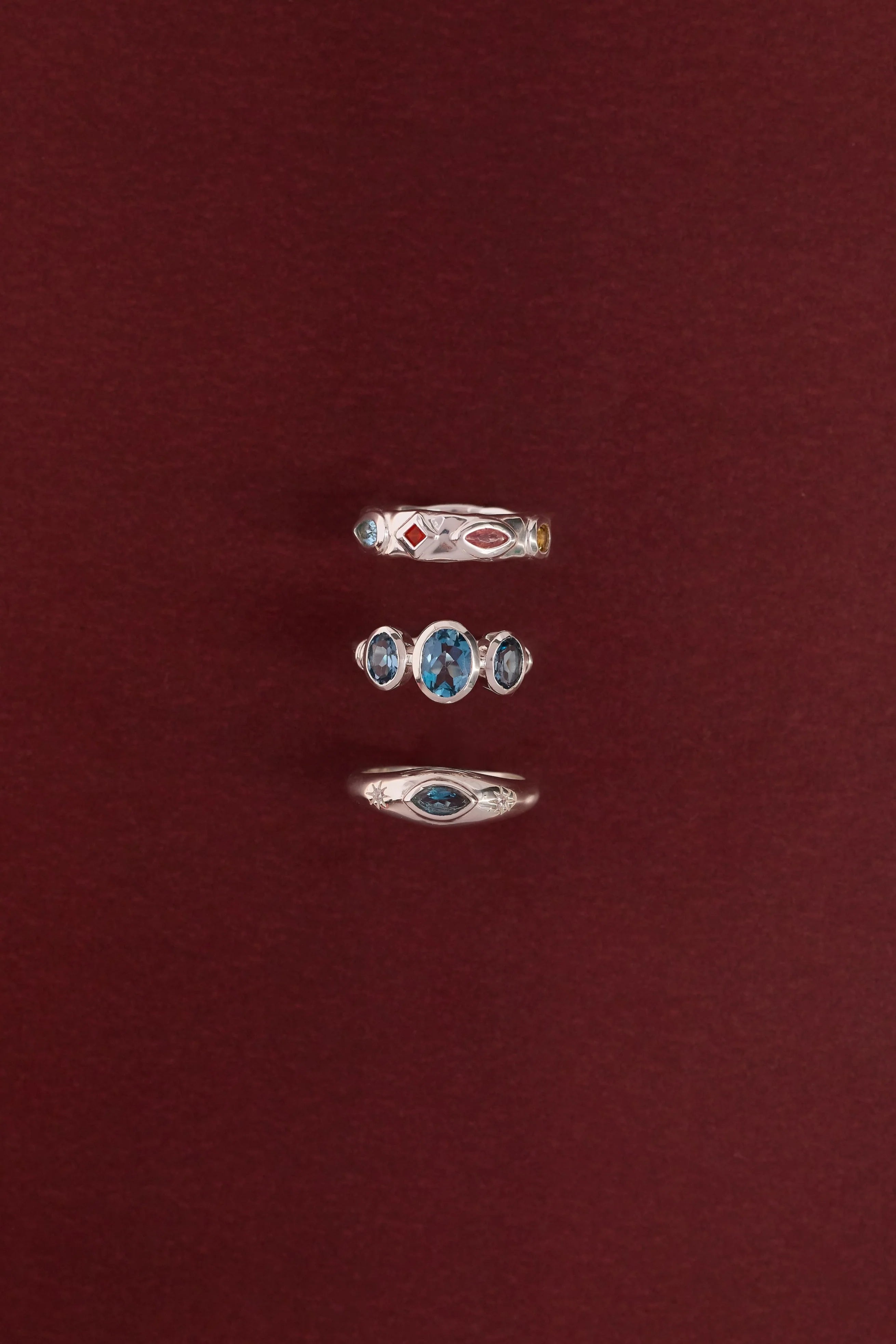 Asteria Topaz Ring