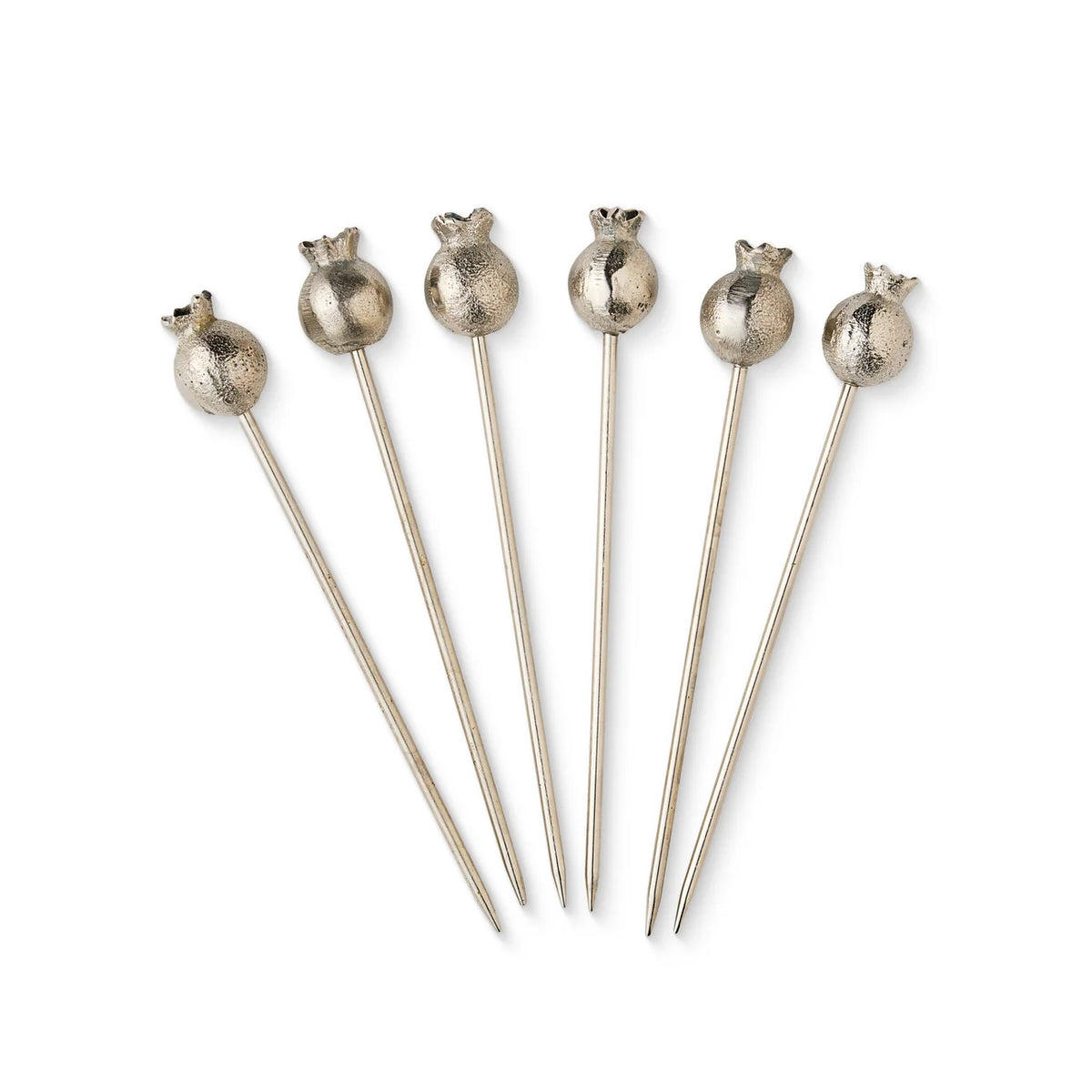 Pomegranate Cocktail Pick Set 6