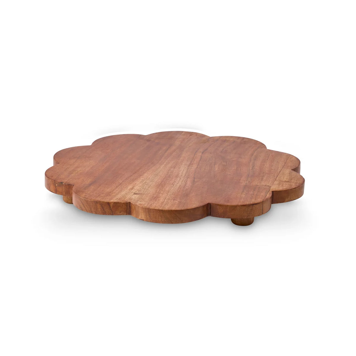 Cohen Acacia Scalloped Platt