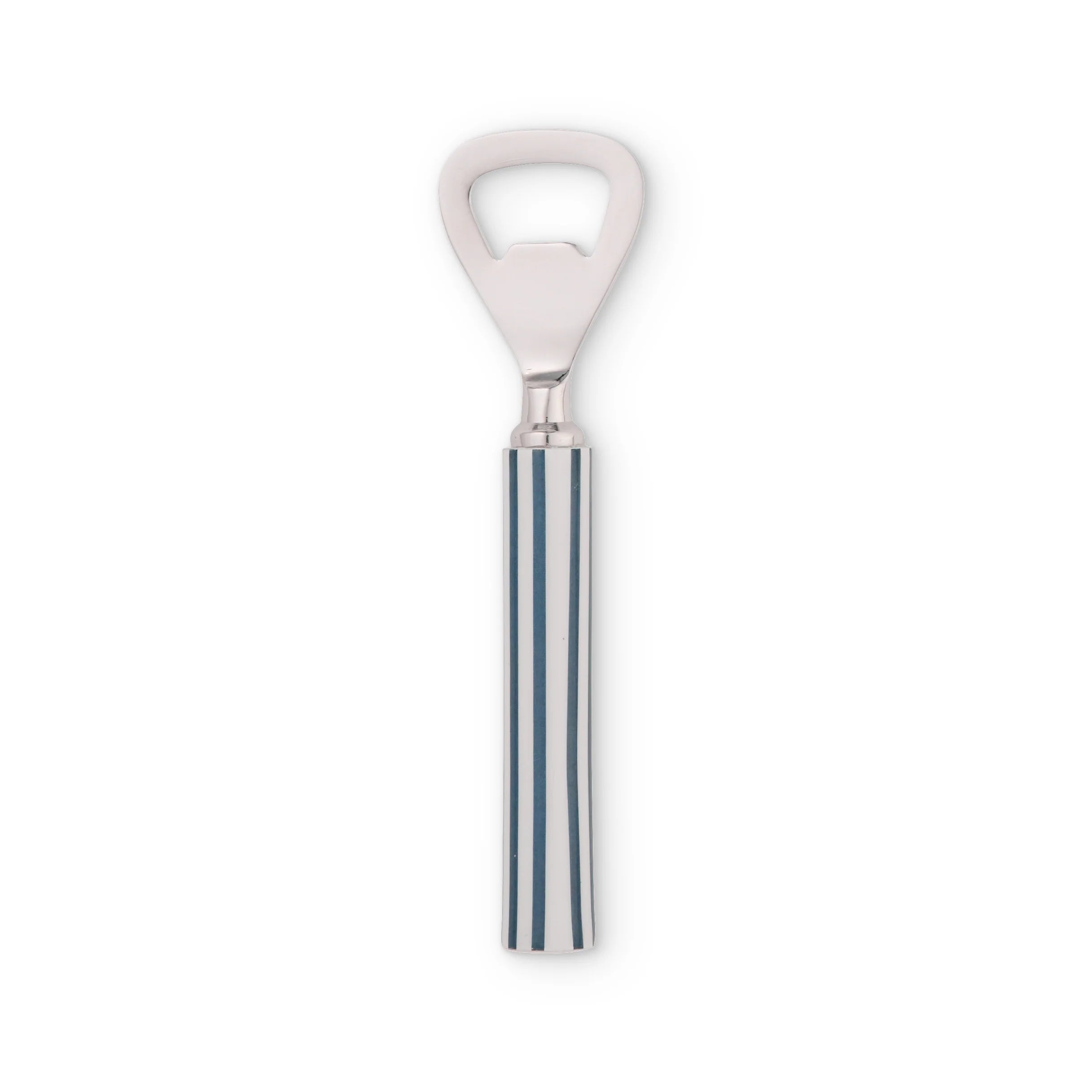 Clyde Stripe Blue/White Bottle Opener - Roma Gift & Gourmet