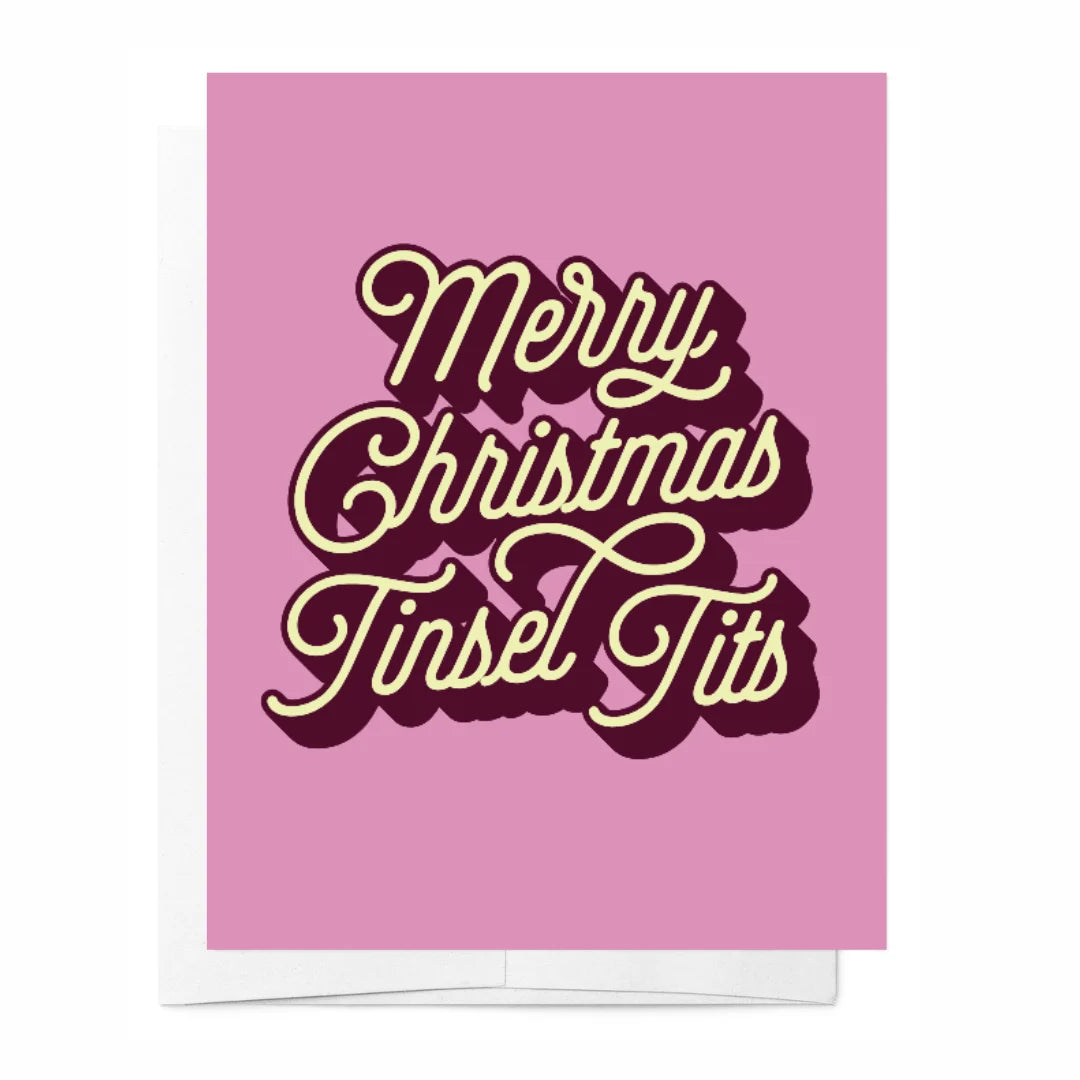 Tinsel Tits Card