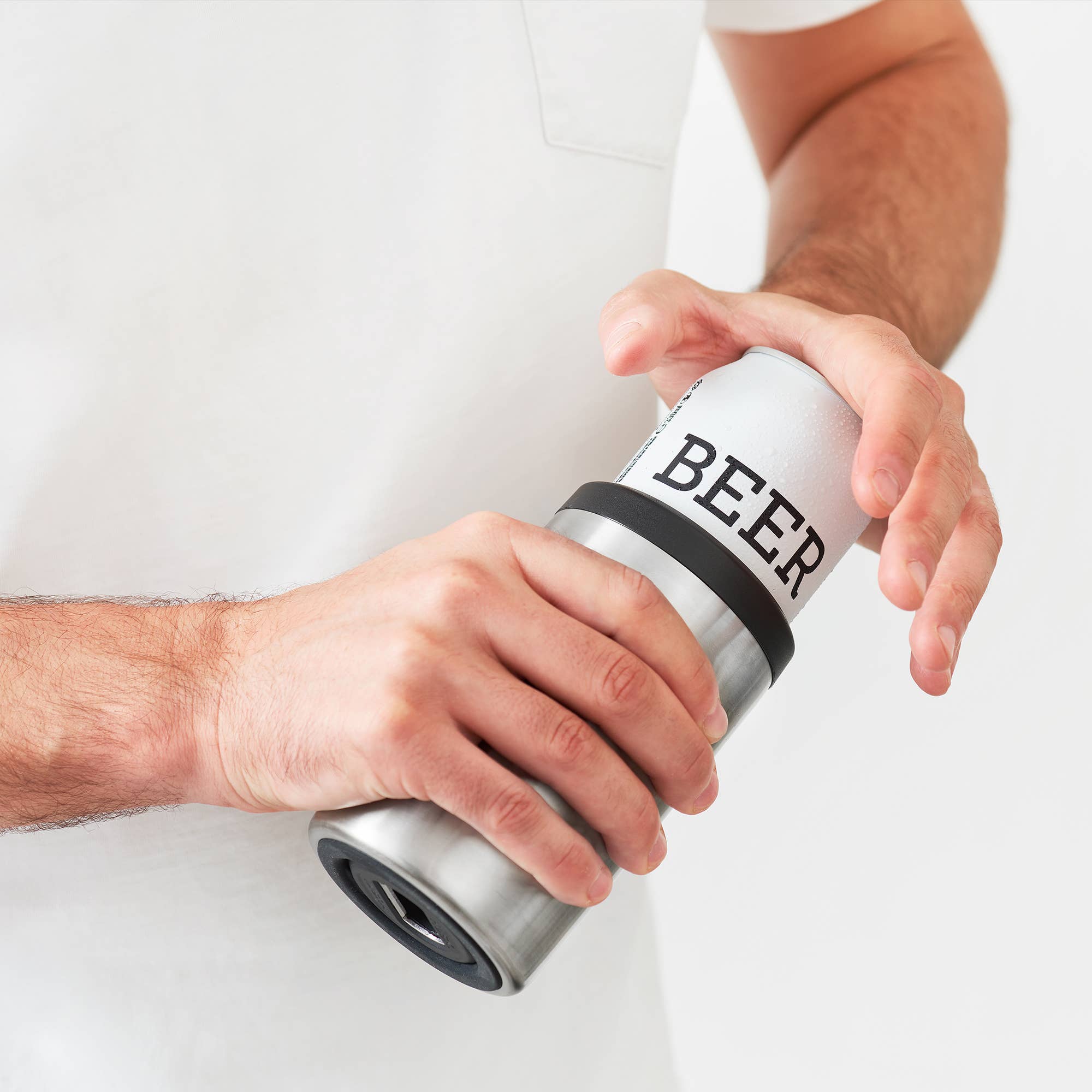 Huski Beer Cooler 2.0 - White - Roma Gift & Gourmet