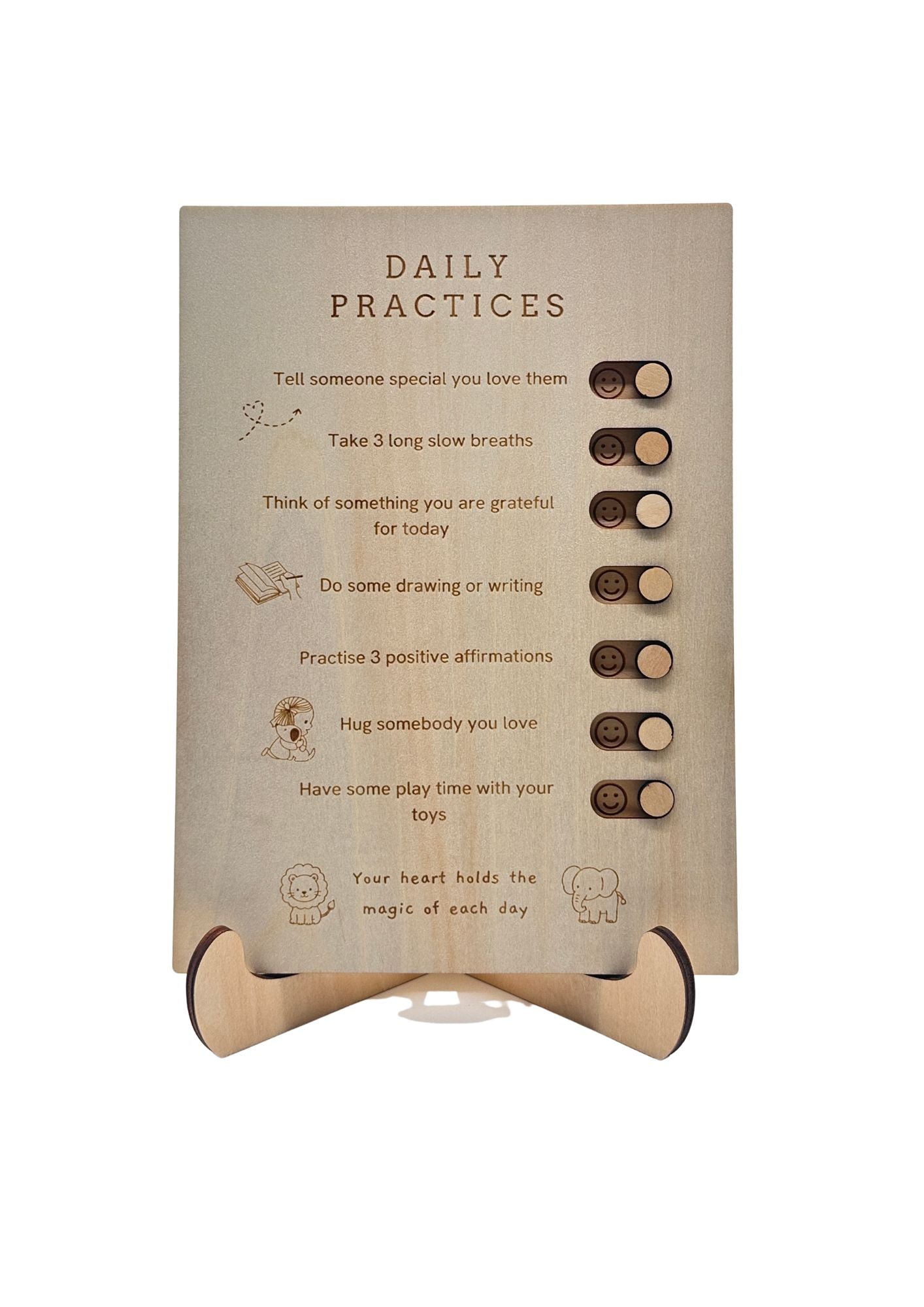 Daily Practices Board