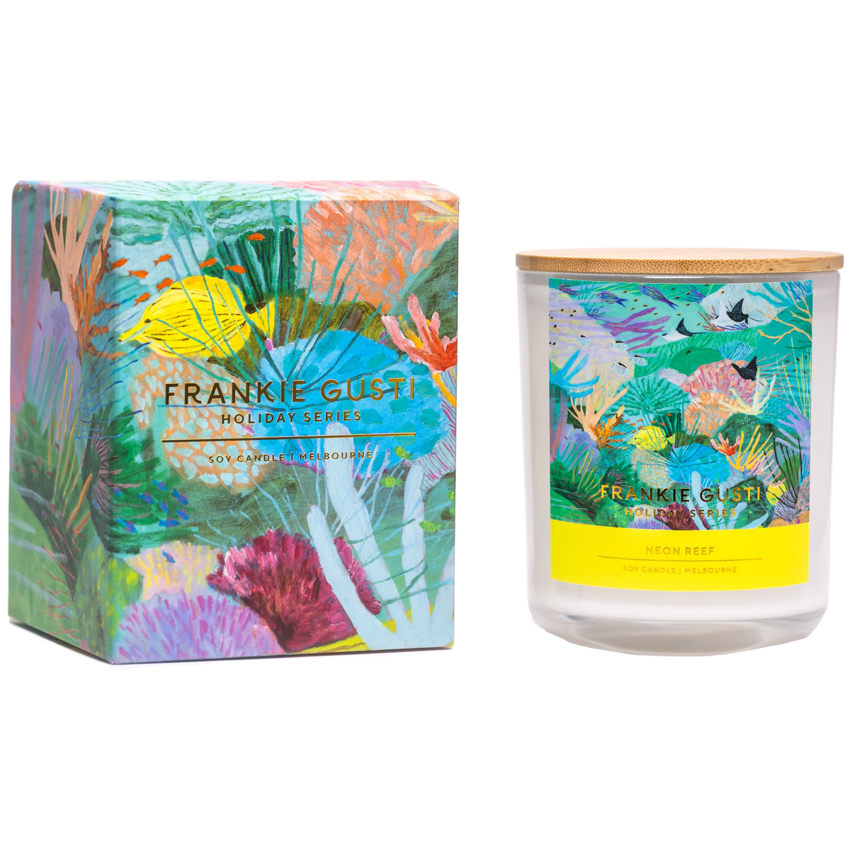 Holiday Series Candle - Neon Reef