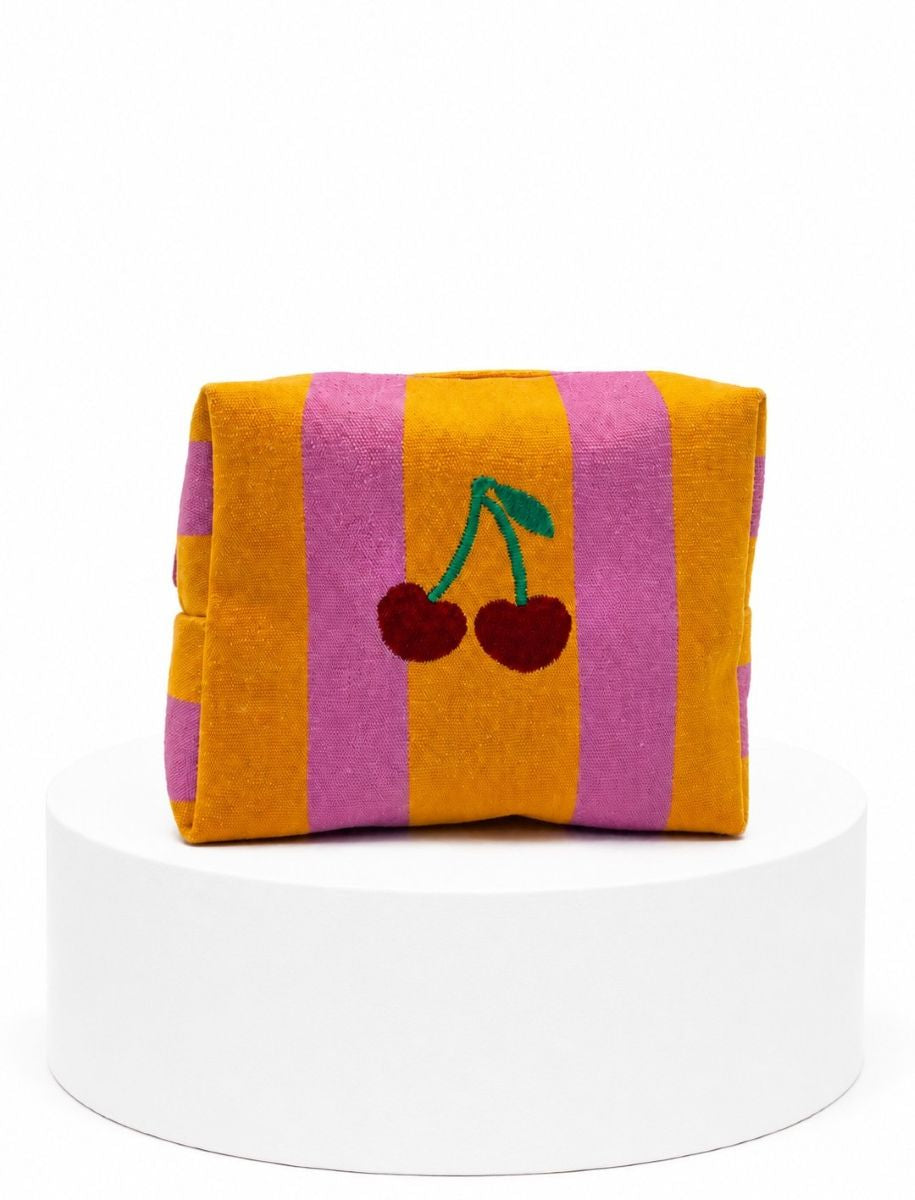 Emb Cherry Pouch