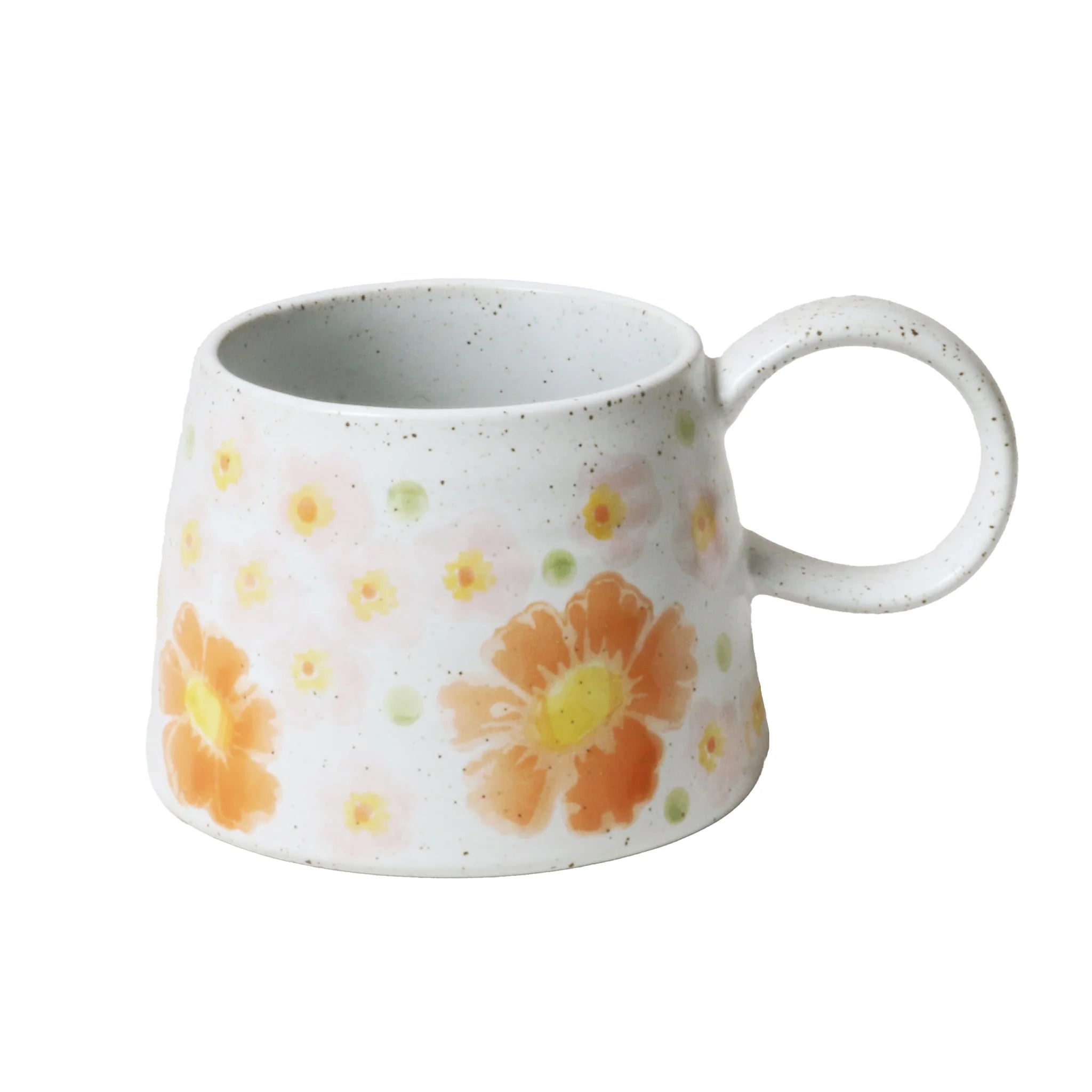 Large Handled Mug / June Flower Garden