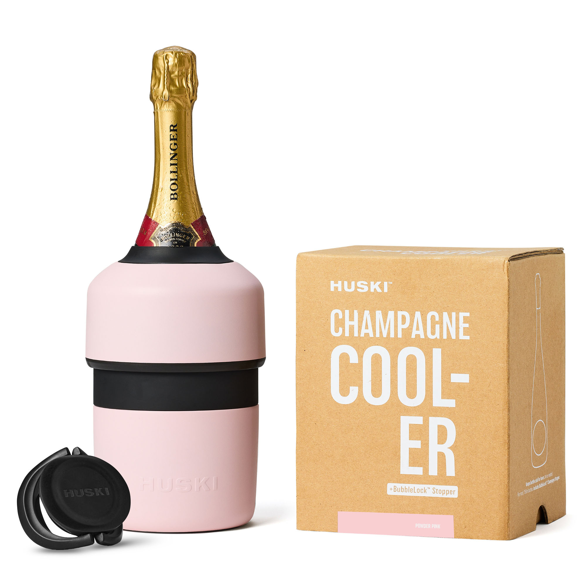 Huski Champagne Cooler - Powder Pink - Roma Gift & Gourmet