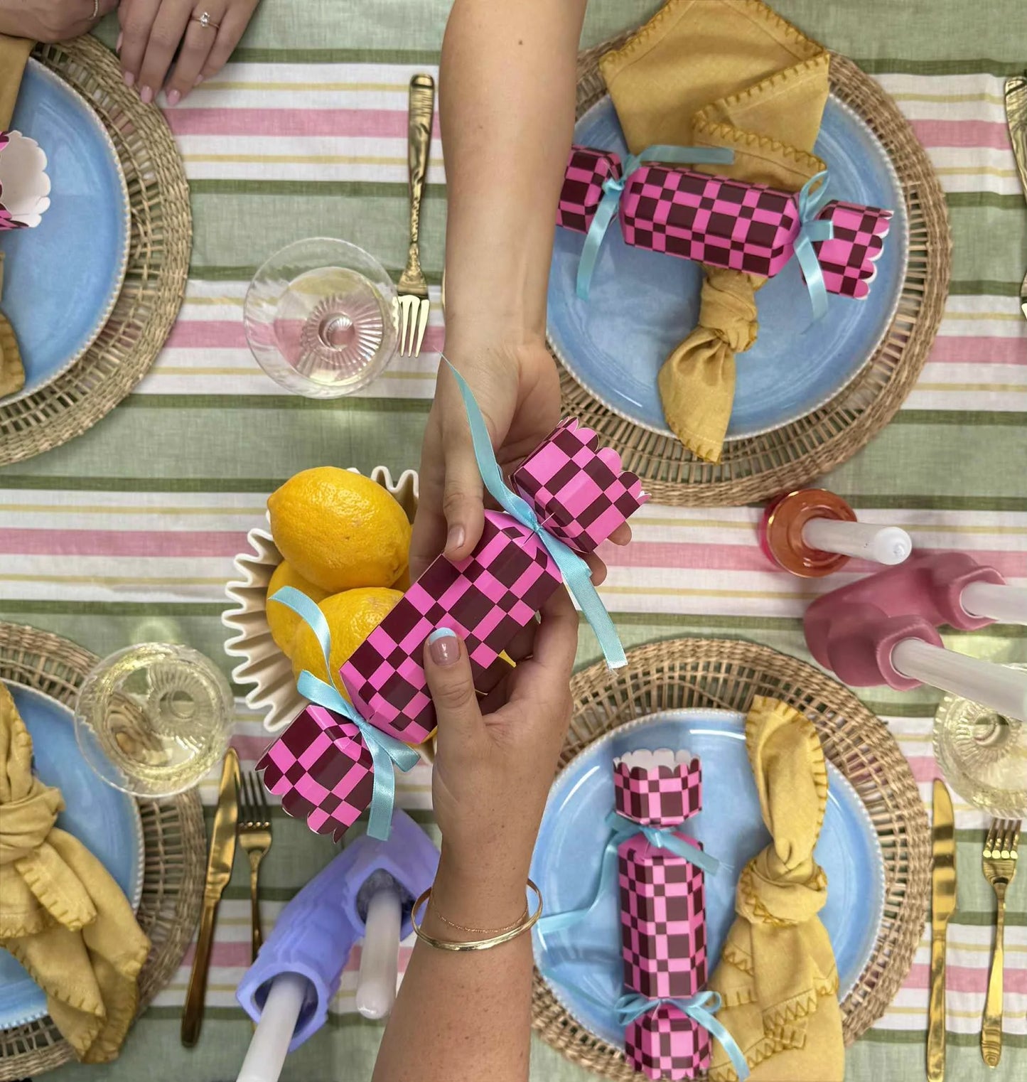 Bon Bons (Pink and Brown)