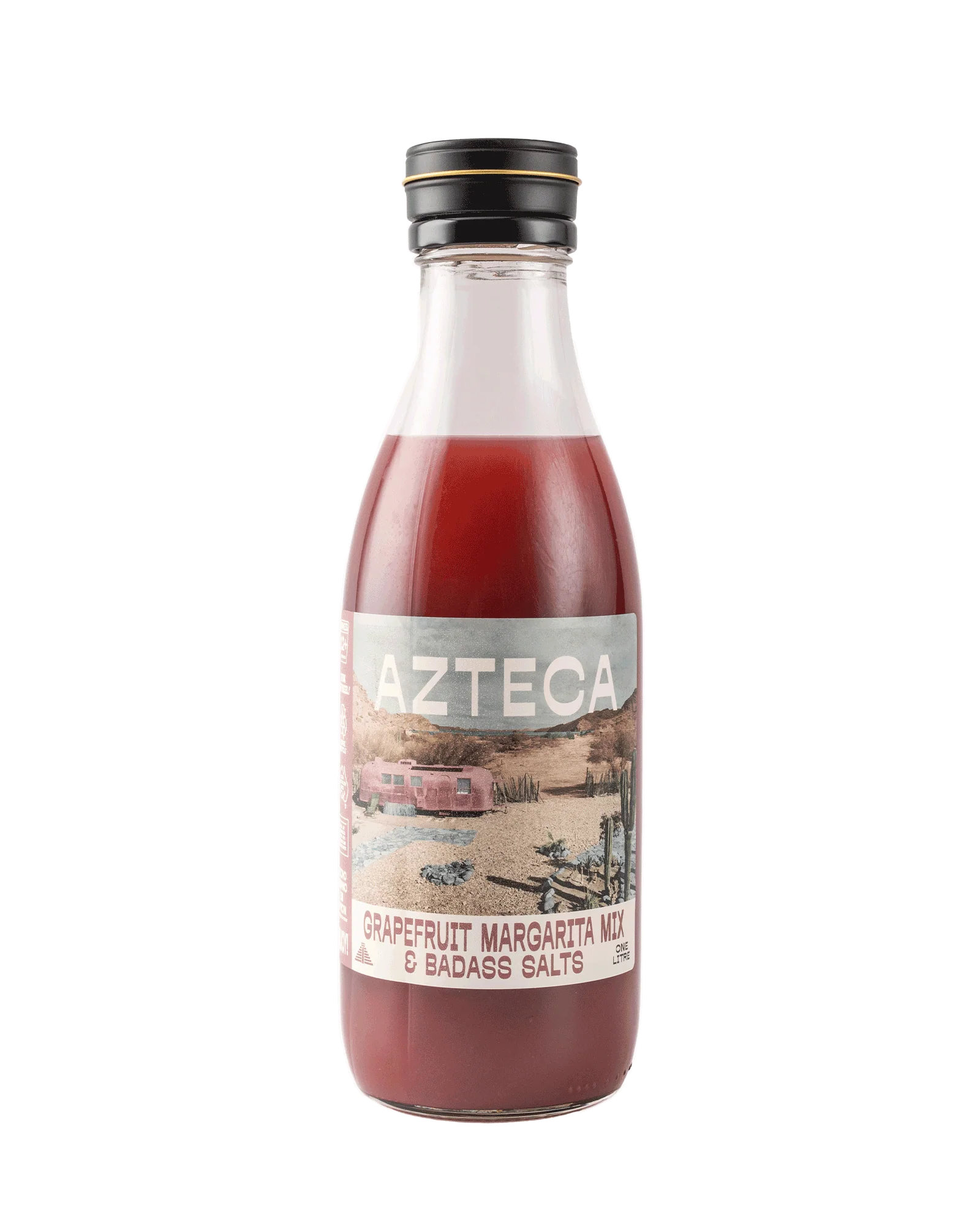 Azteca Grapefruit & Hibiscus Margarita Miss & Badass Salts - Roma Gift & Gourmet