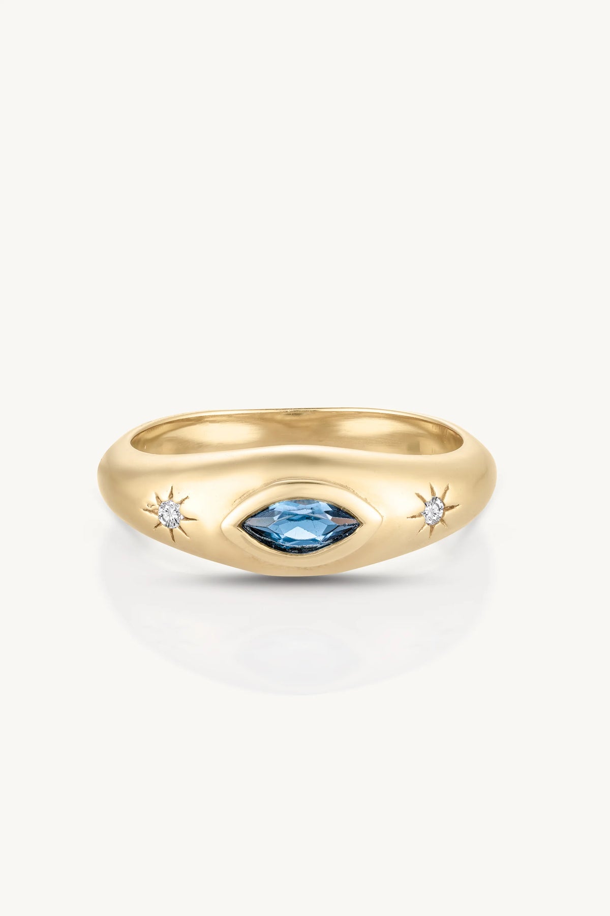 Asteria Topaz Ring