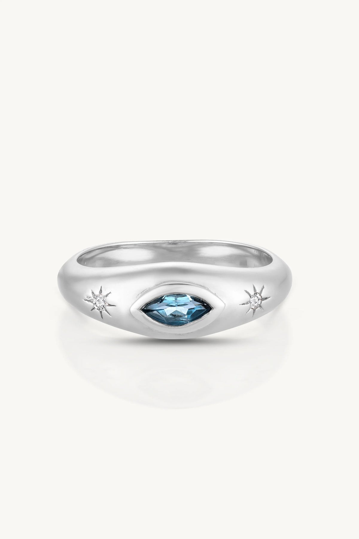 Asteria Topaz Ring