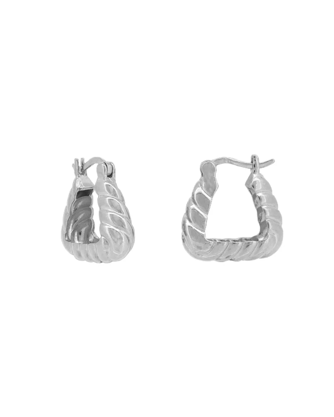 Yuji Hoops - Silver - Roma Gift & Gourmet