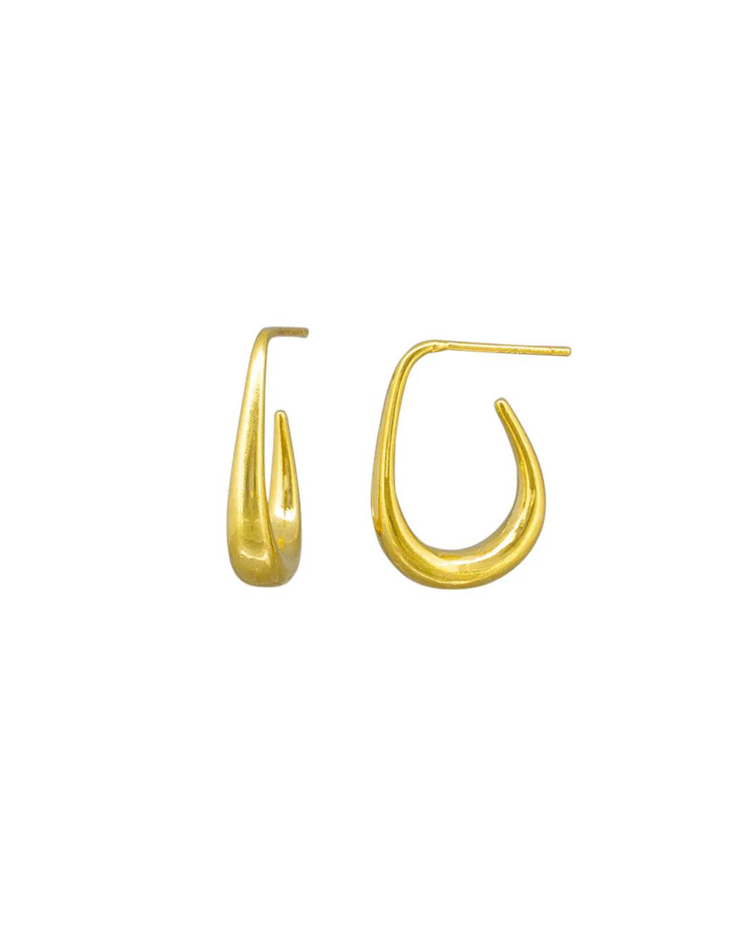 Seren Hoops Earrings - Gold