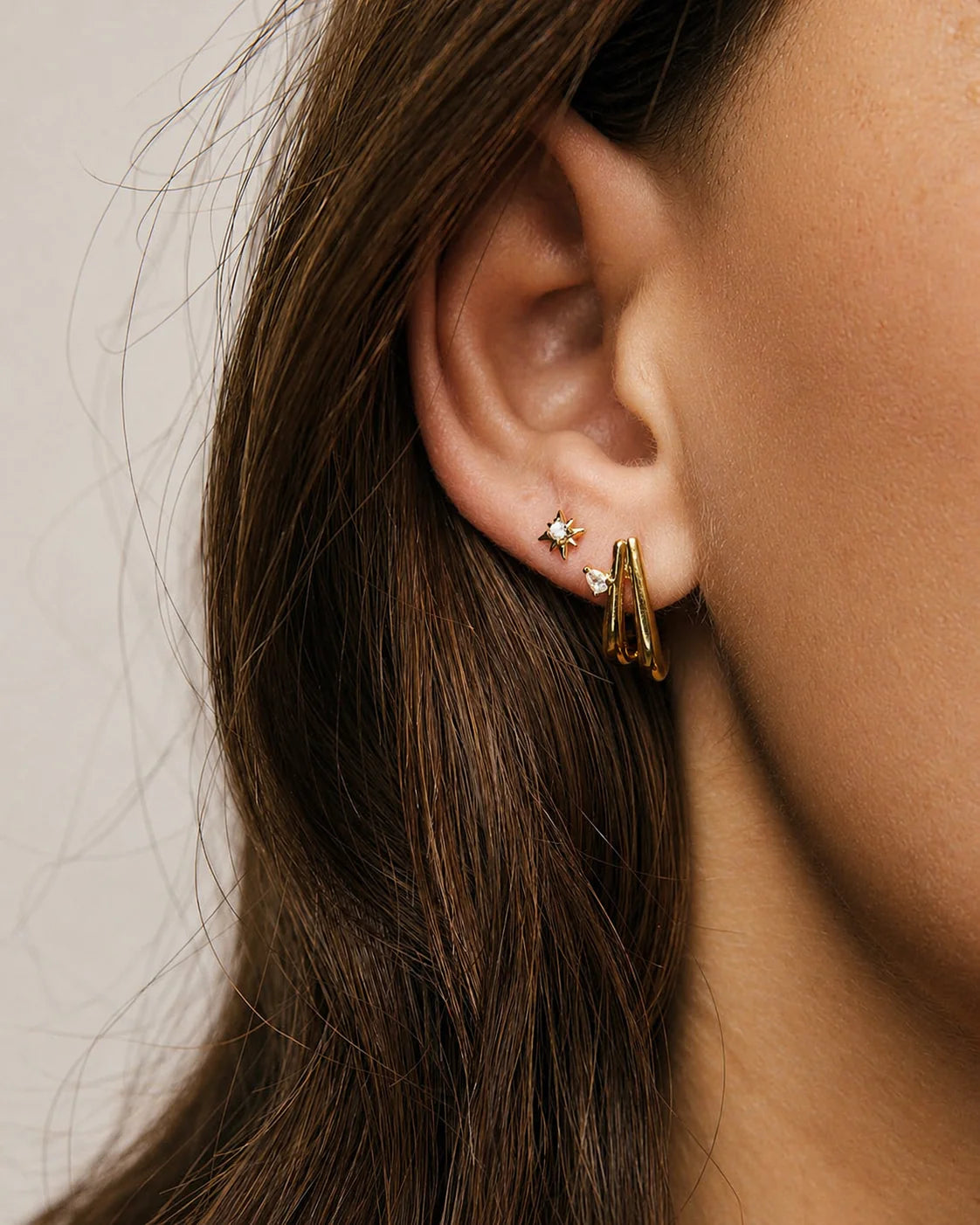 Missandei Earrings - Gold