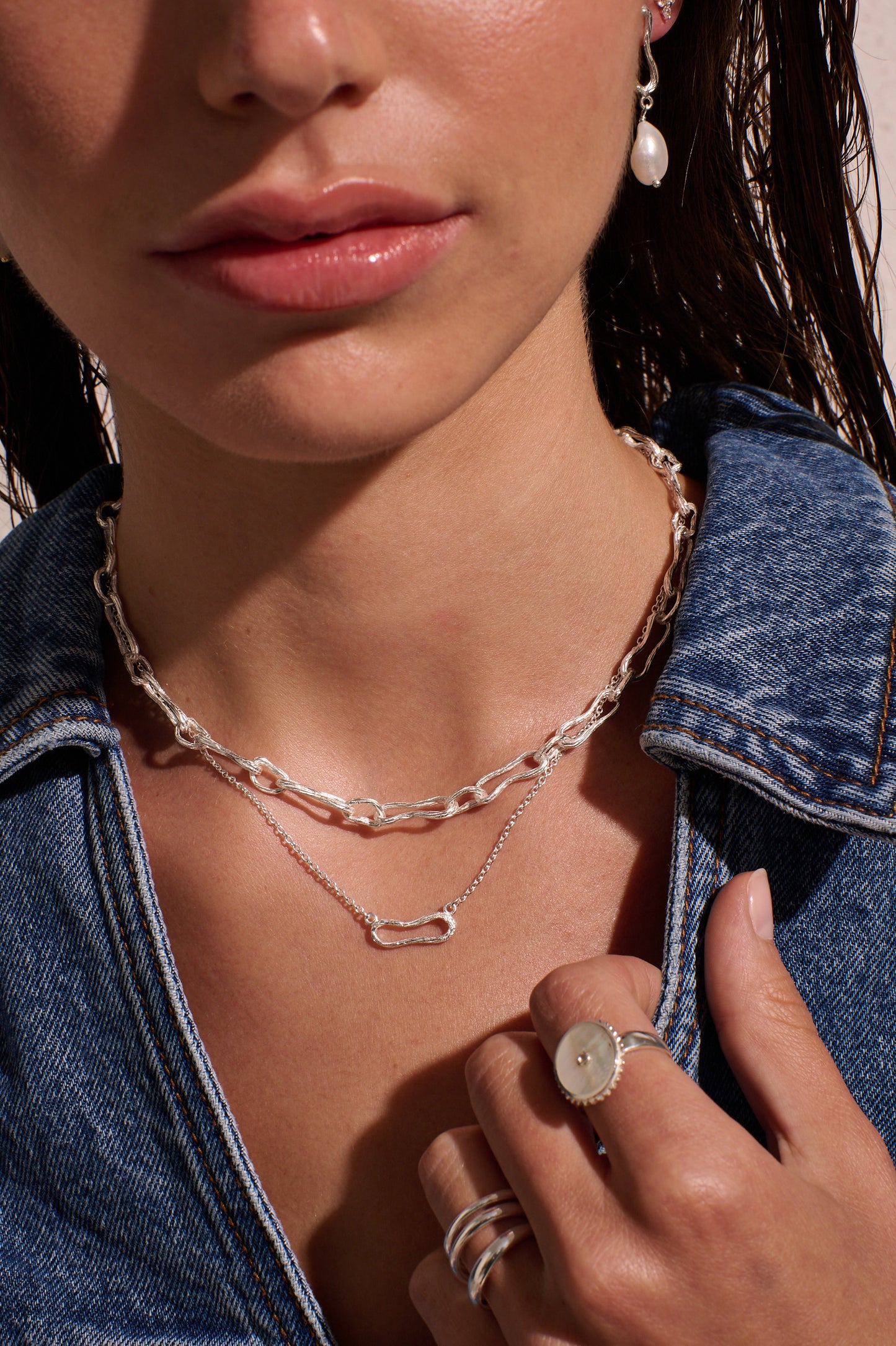 Eterna Single Link Necklace