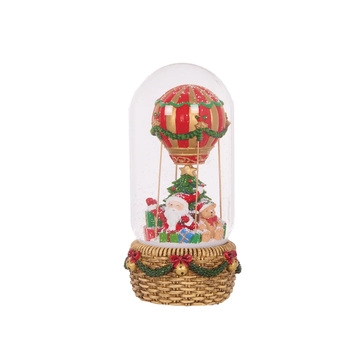 Hot - Air Balloon Snow Globe 23cm