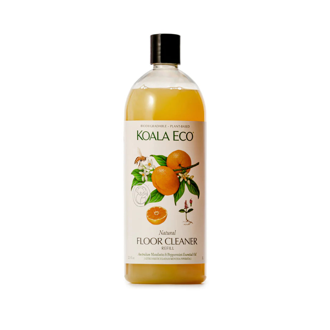 Floor Cleaner - Mandarin, Peppermint Essential Oil