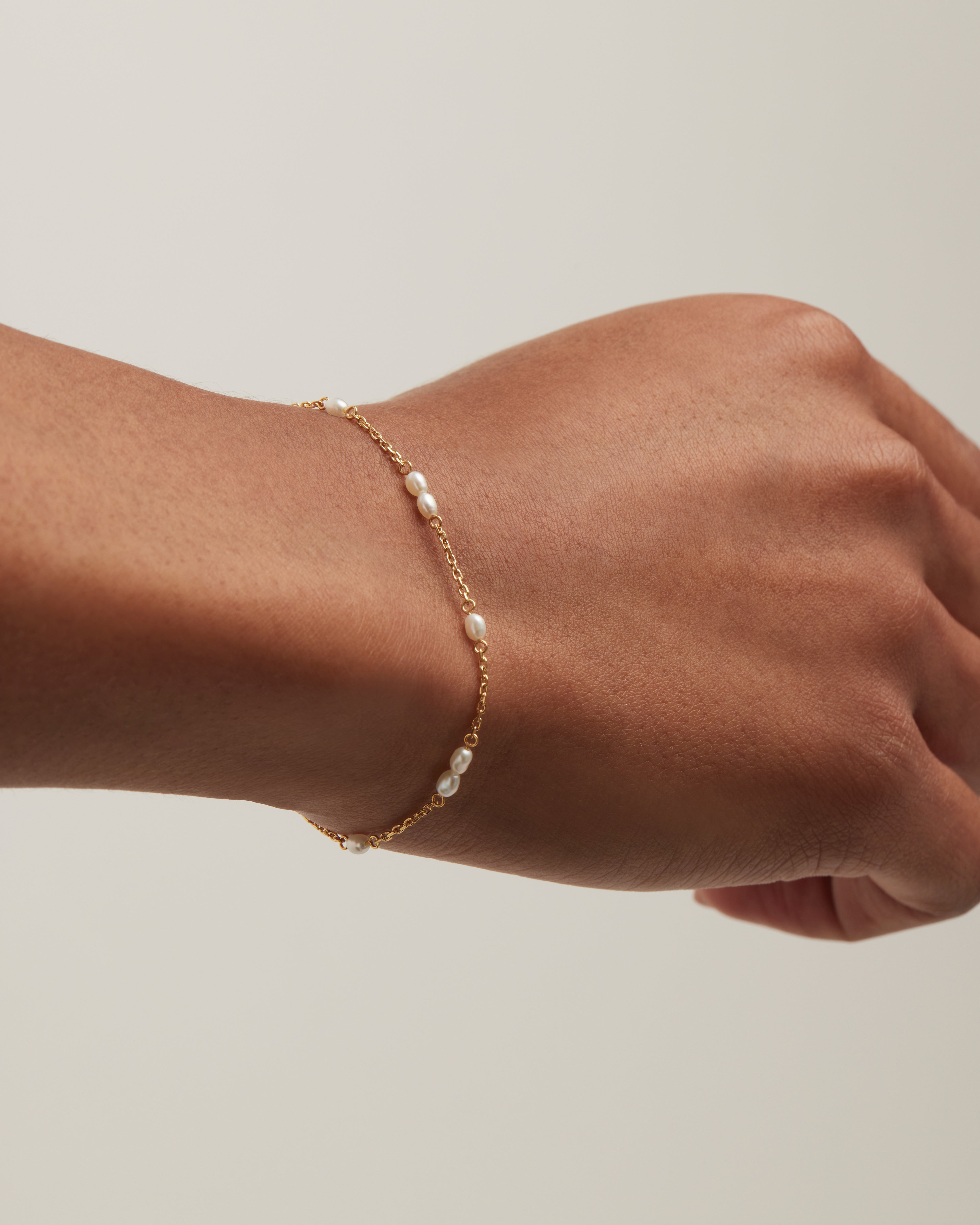 Gold Serene Dreams Pearl Bracelet - Roma Gift & Gourmet
