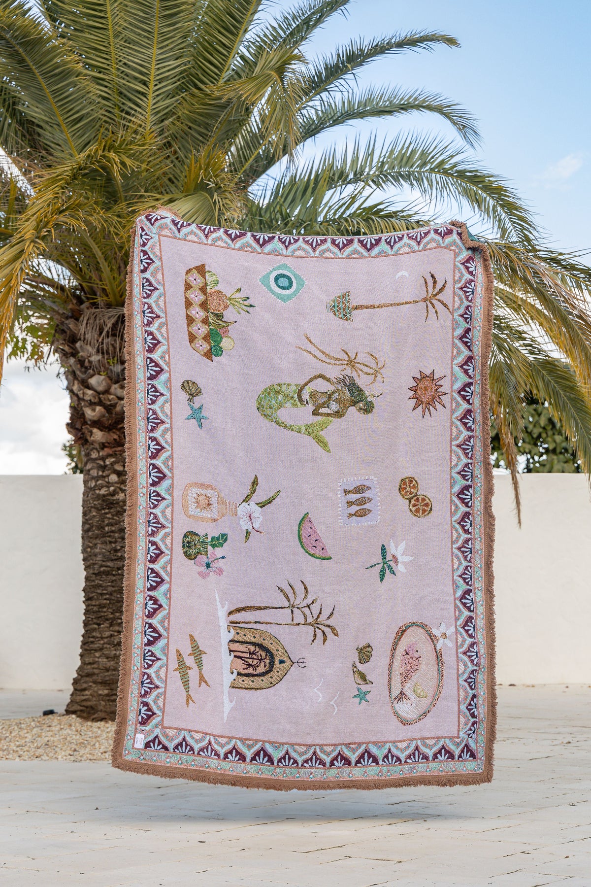 Sea Song Mermaid Throw - Roma Gift & Gourmet