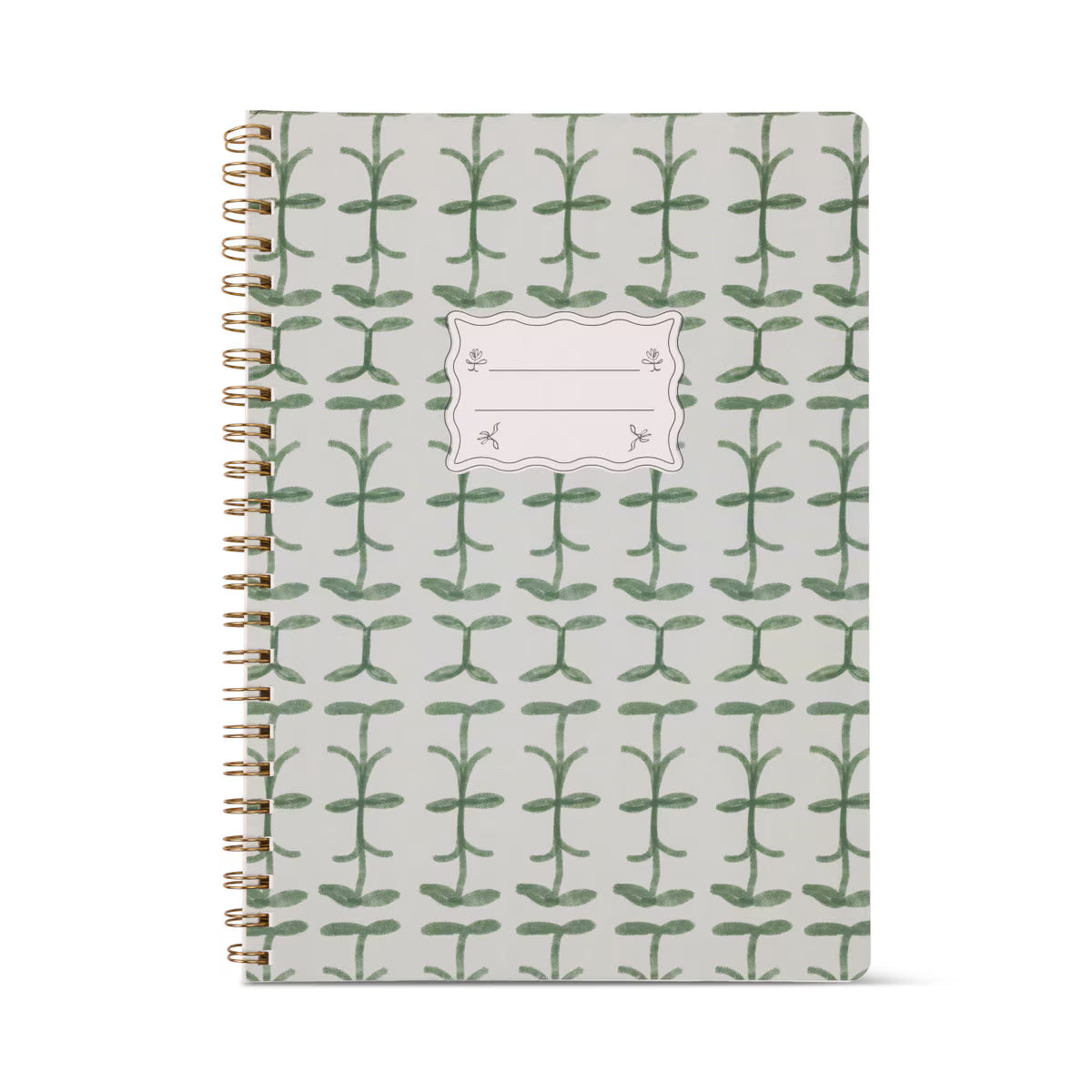 FSC Mix Credit Large Twinwire Notebook - Green Vine