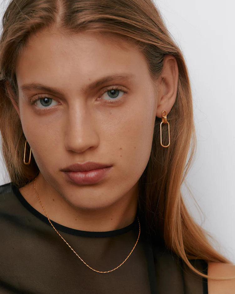 LUCIA CHAIN NECKLACE (18K GOLD VERMEIL) - Roma Gift & Gourmet