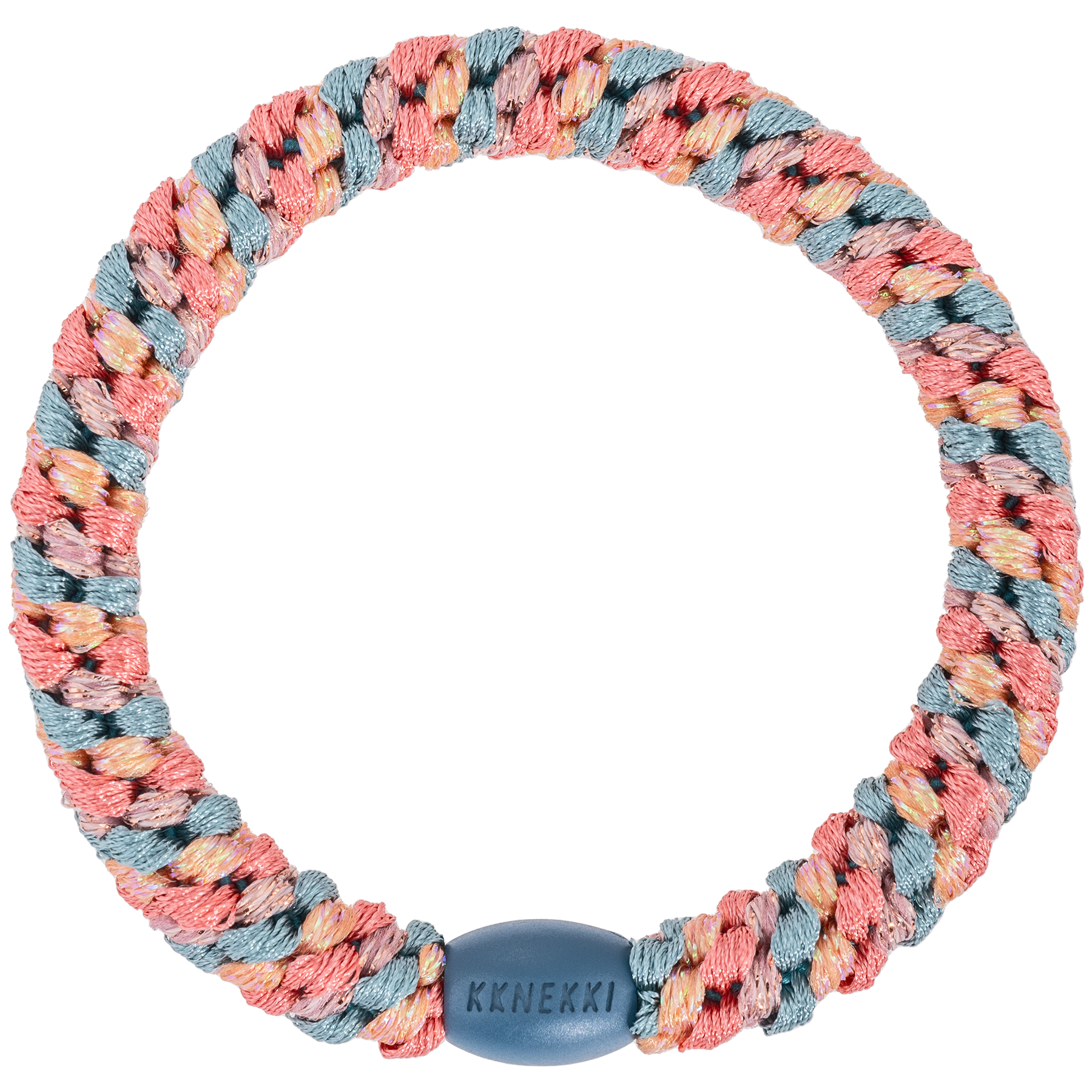KKNEKKI Original Hair Ties: Mix Teal Pomerant Glitter