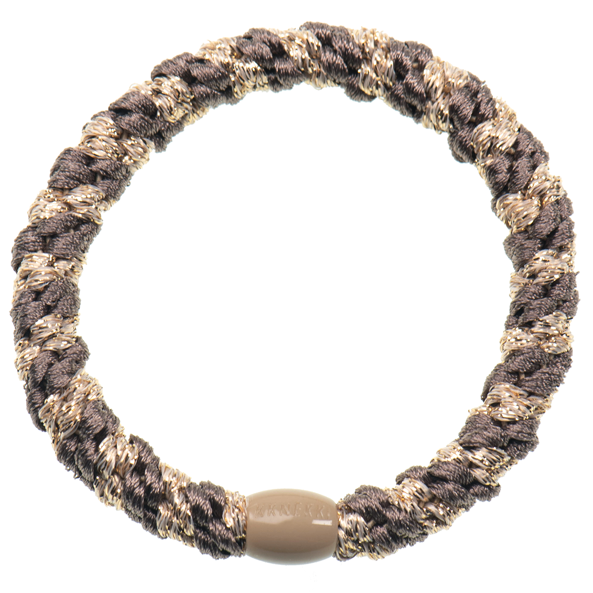 KKNEKKI Original Hair Ties: Mole-beige glitter - Roma Gift & Gourmet