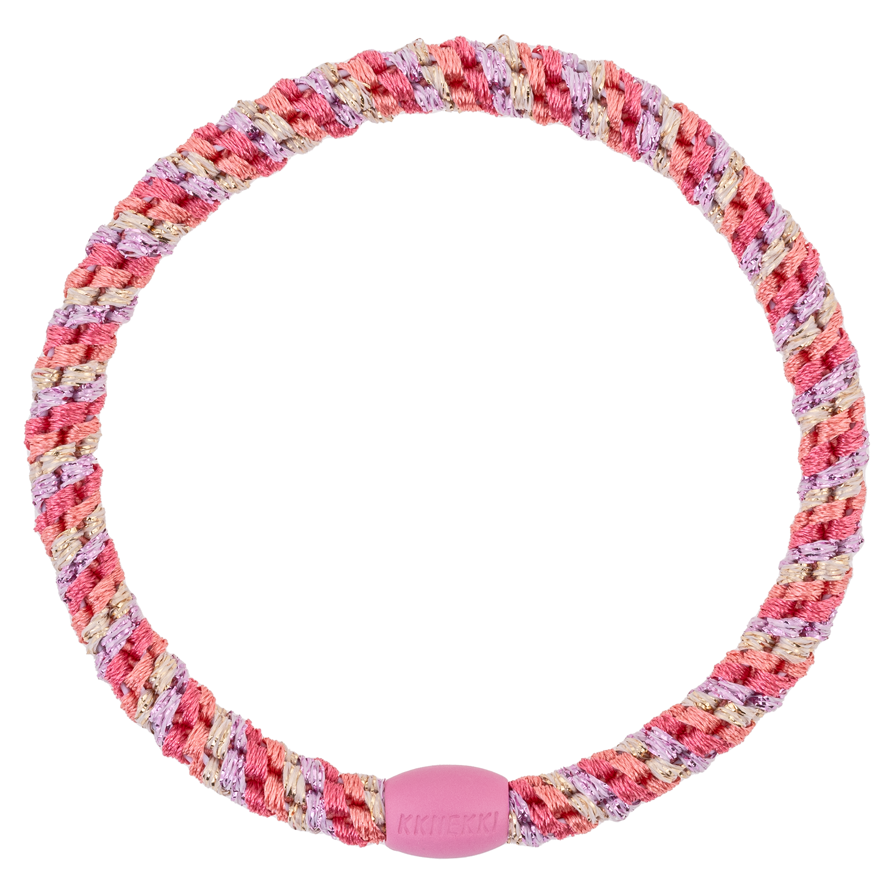 KKNEKKI Original Hair Ties: Slim mix Raspberry-Pomerant - Roma Gift & Gourmet