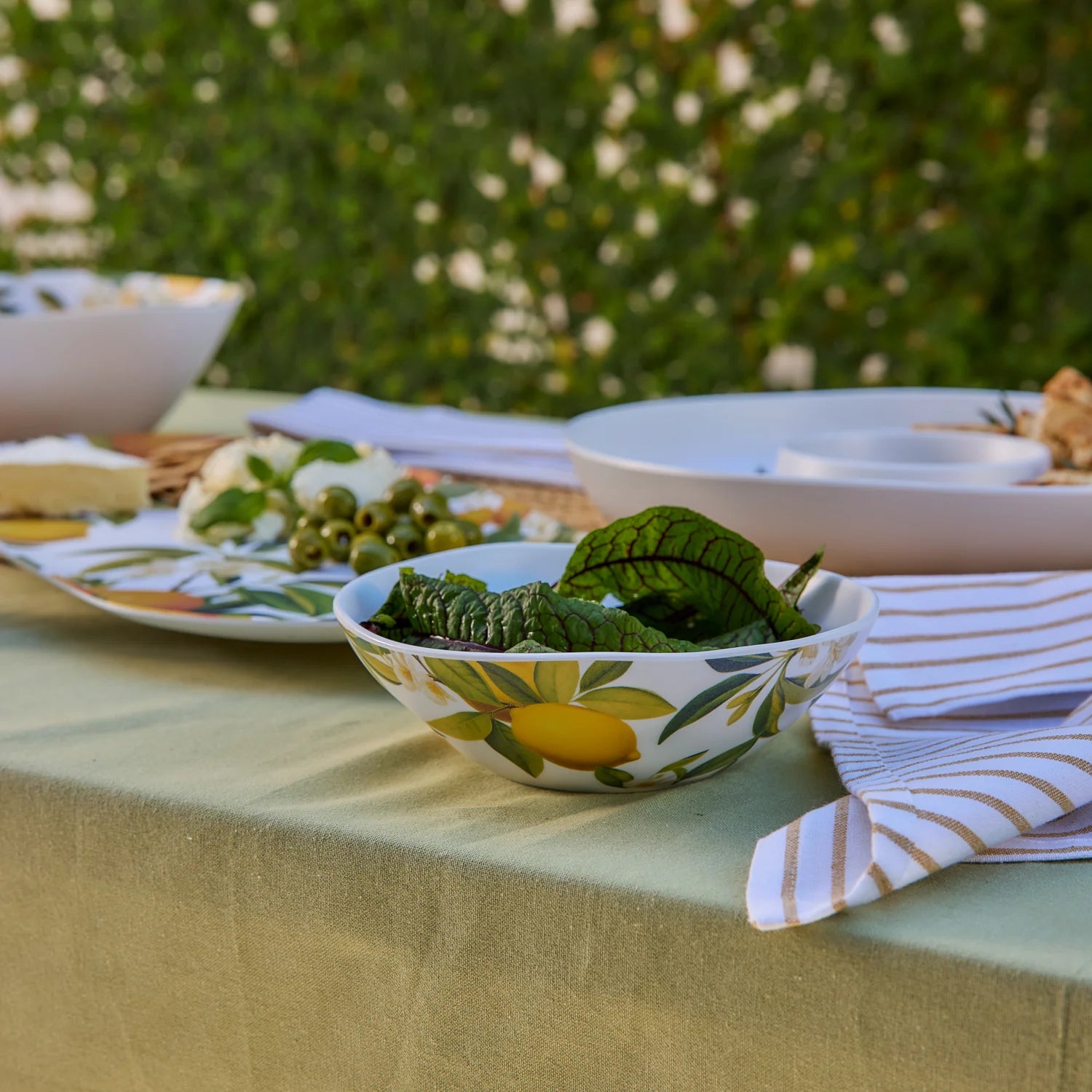 Citrus Grove Lemon Melamine Small Bowl - Roma Gift & Gourmet