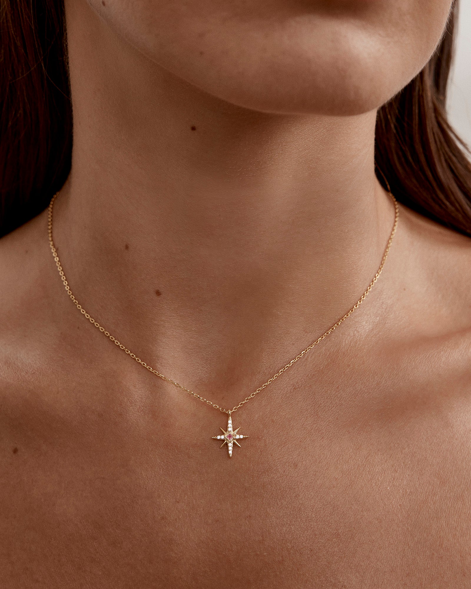 18k Gold Vermeil Starry Night Necklace