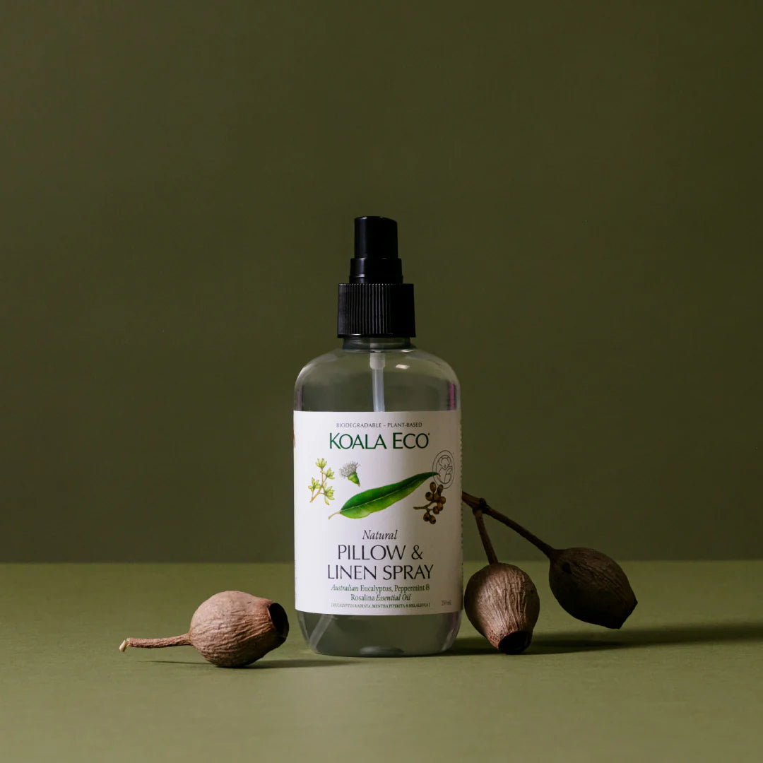 Pillow & Linen - Spray Eucalyptus, Peppermint, Rosalina Essential Oi