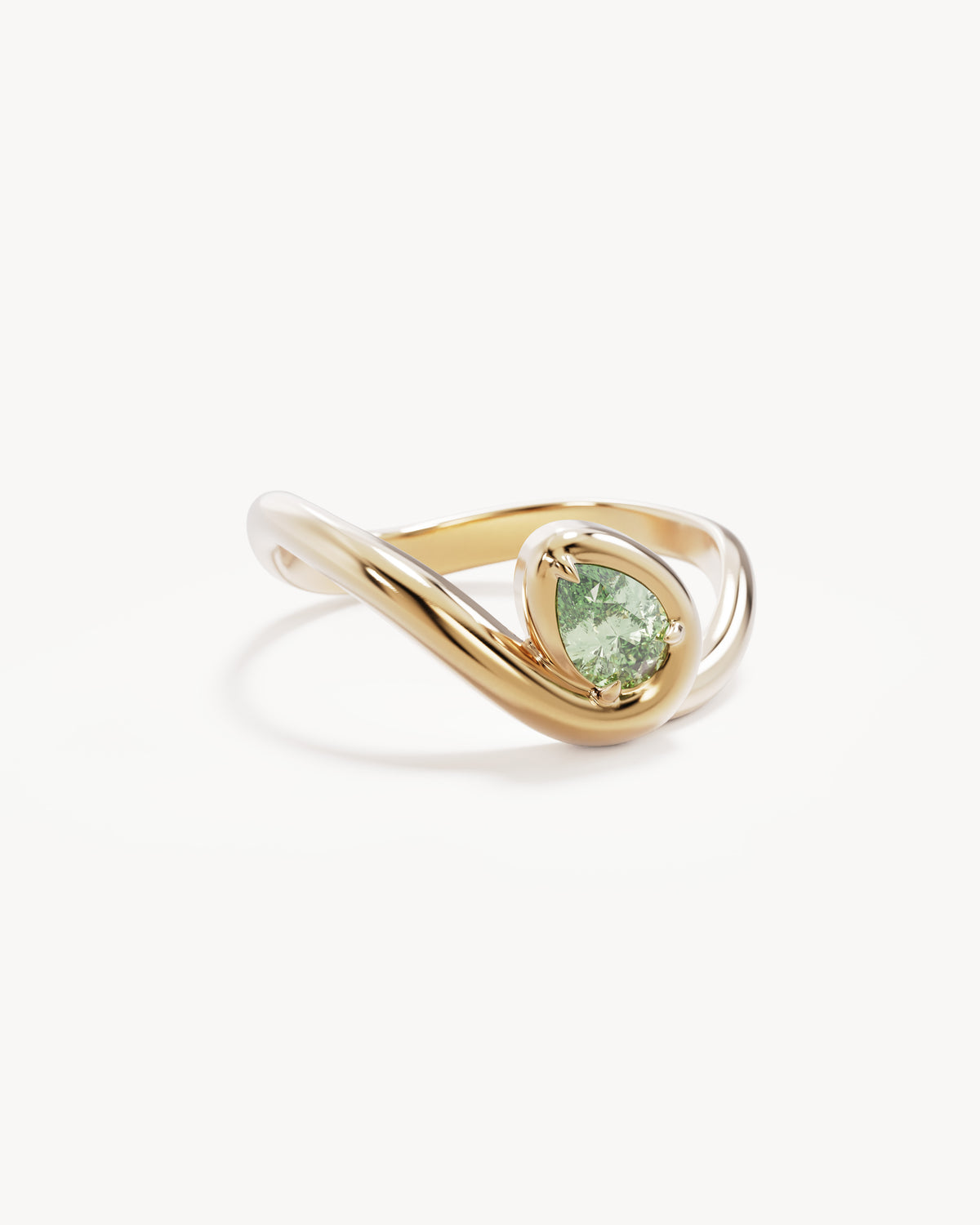 18k Gold Vermeil Embrace Growth Ring
