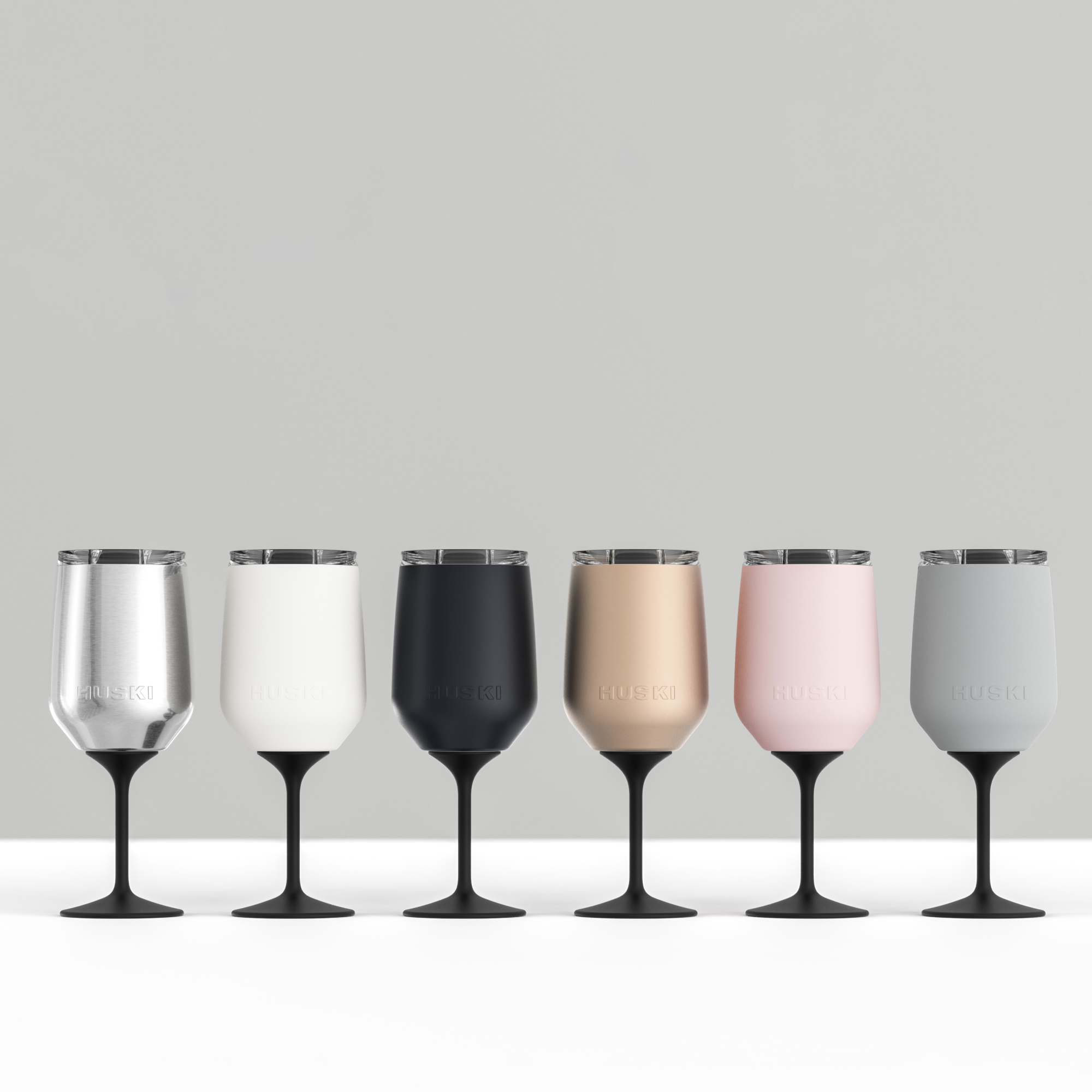 Huski Wine Tumbler 2.0 - Stone Grey - Roma Gift & Gourmet