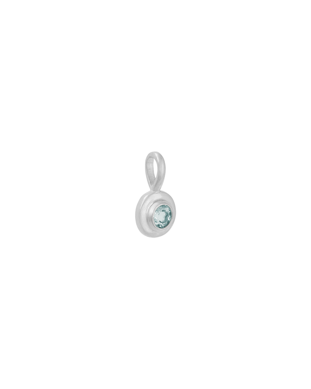 AQUAMARINE BIRTHSTONE (STERLING SILVER) - Roma Gift & Gourmet