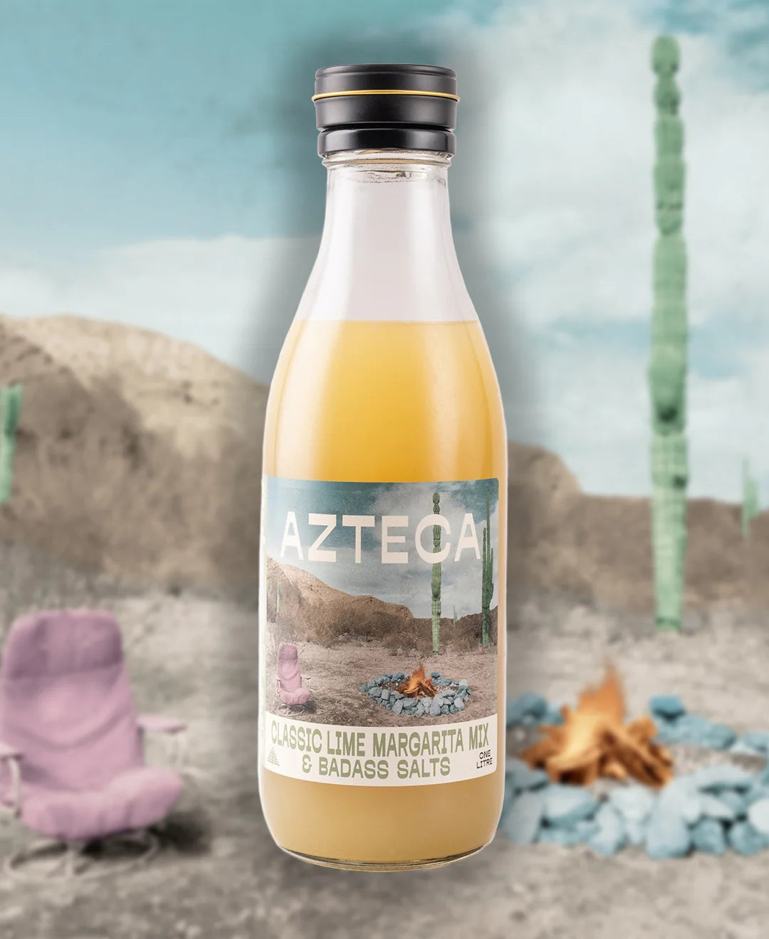 Azteca Classic Lime Margarita & Badass Salts
