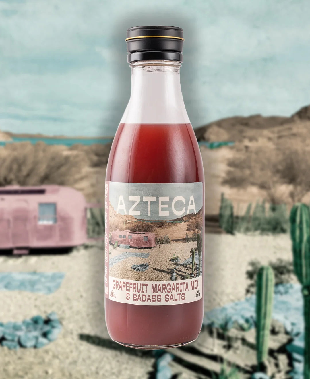 Azteca Grapefruit & Hibiscus Margarita Miss & Badass Salts