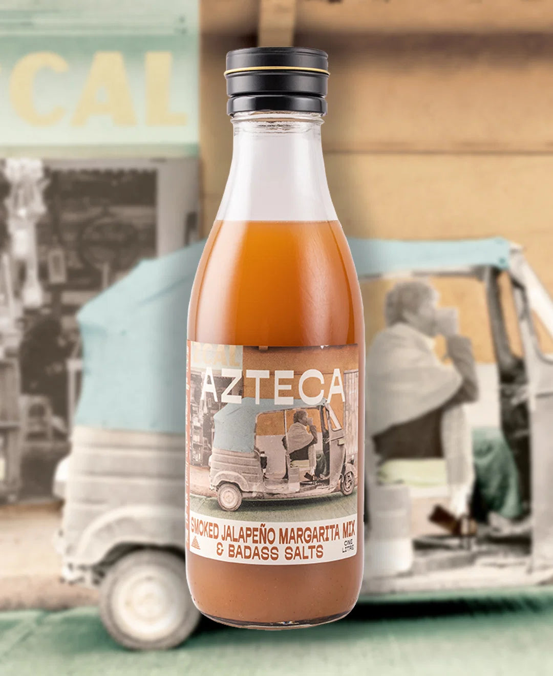 Azteca Smoked Jalapeno Margarita Mix & Badass Salts