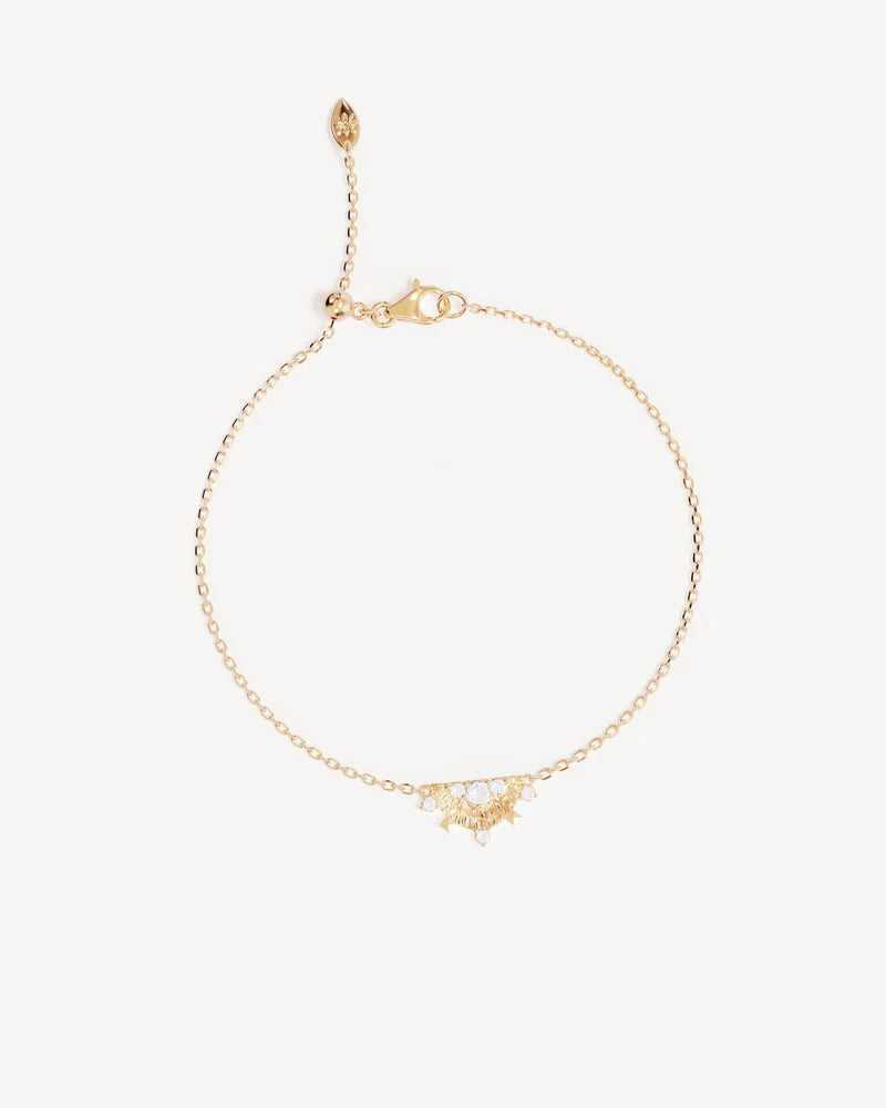 Lotus Rain Bracelet - Gold