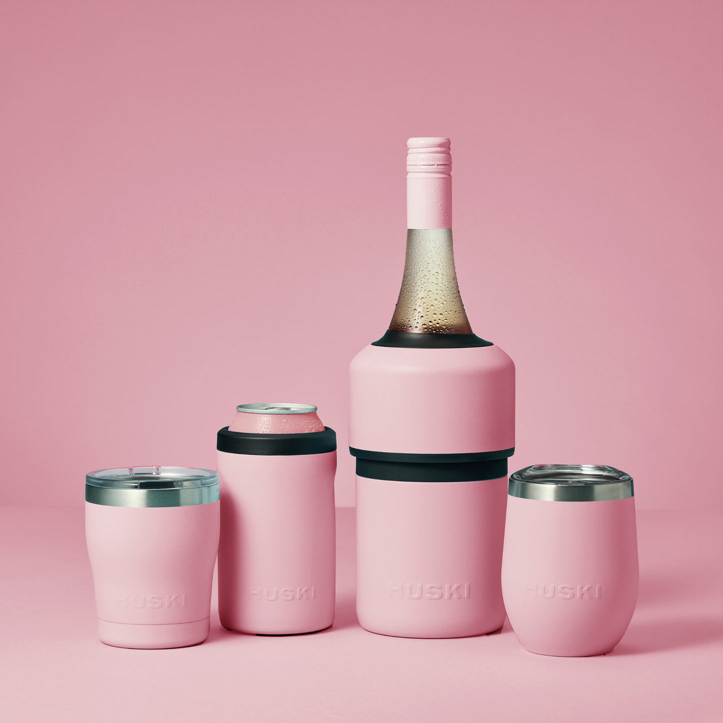 Huski Wine Cooler - Powder Pink
