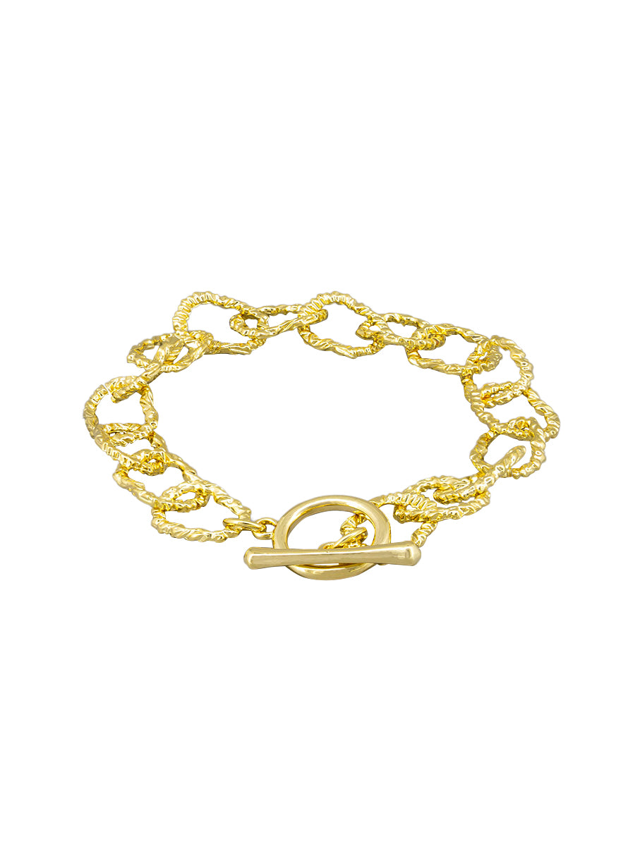 Crinkled Link Bracelet - Roma Gift & Gourmet